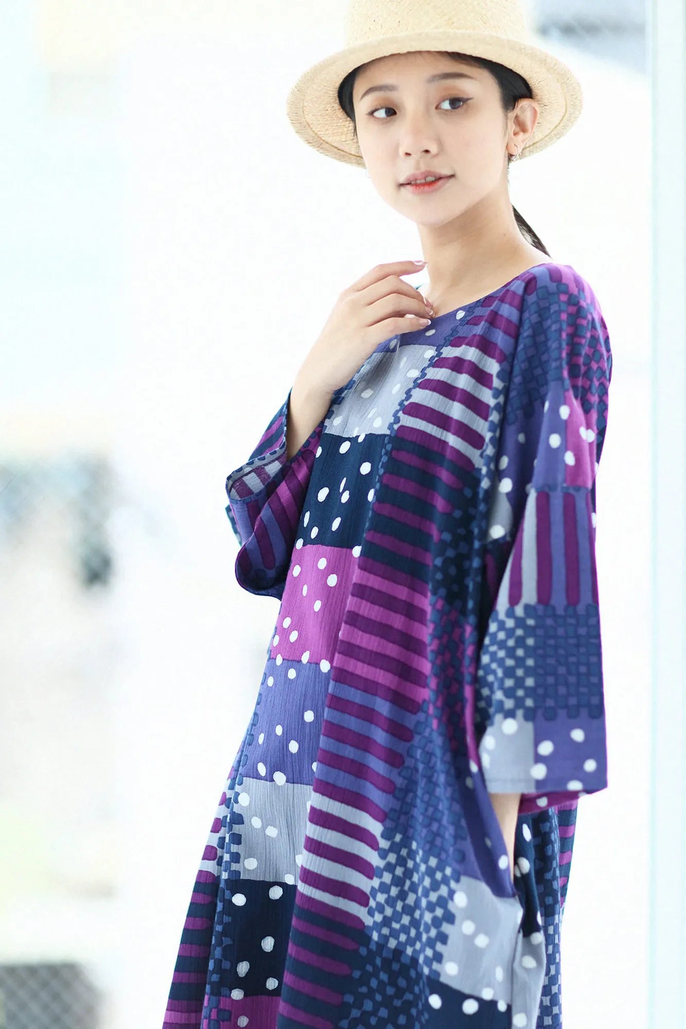 Takashima Jiji 20/20 Naginata rechteckige Robe/Ayanasu