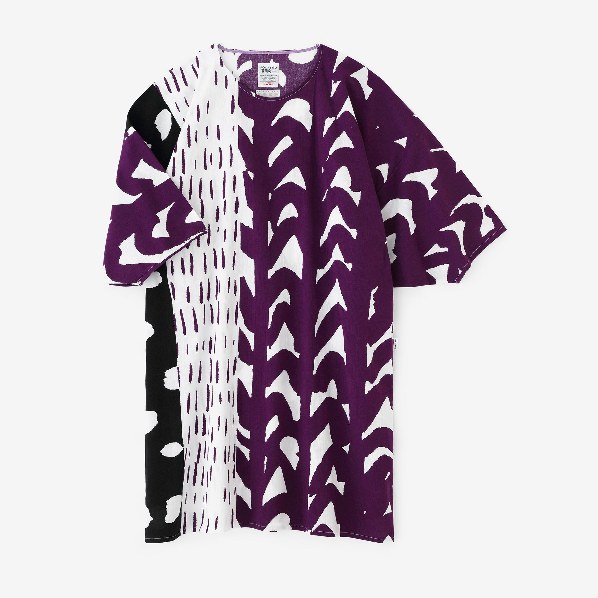 高島縮 20/20 薙刀長方形衣（なぎなたちょうほうけい）／源（げん）