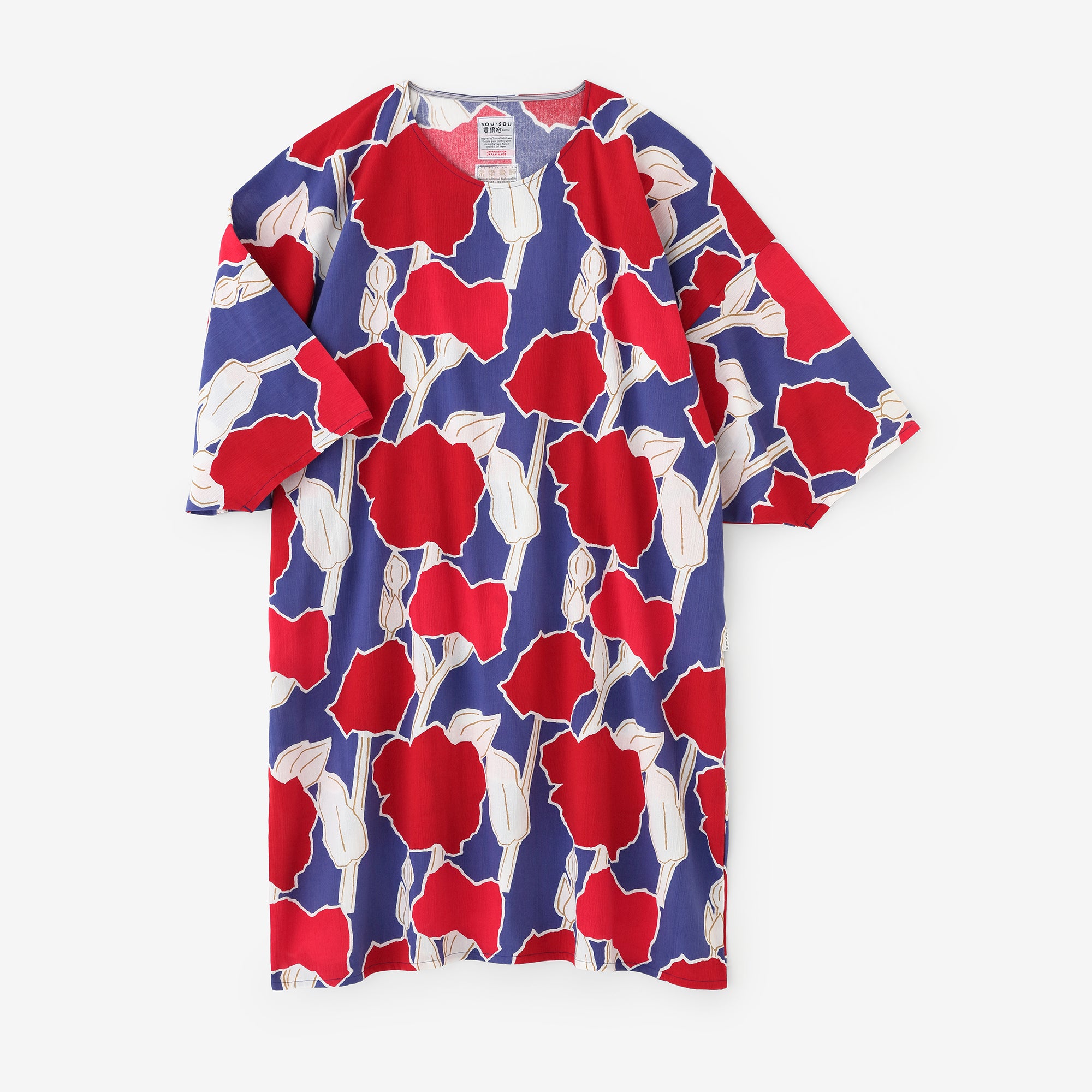 高島縮 20/20 薙刀長方形衣（なぎなたちょうほうけい）／あでやか