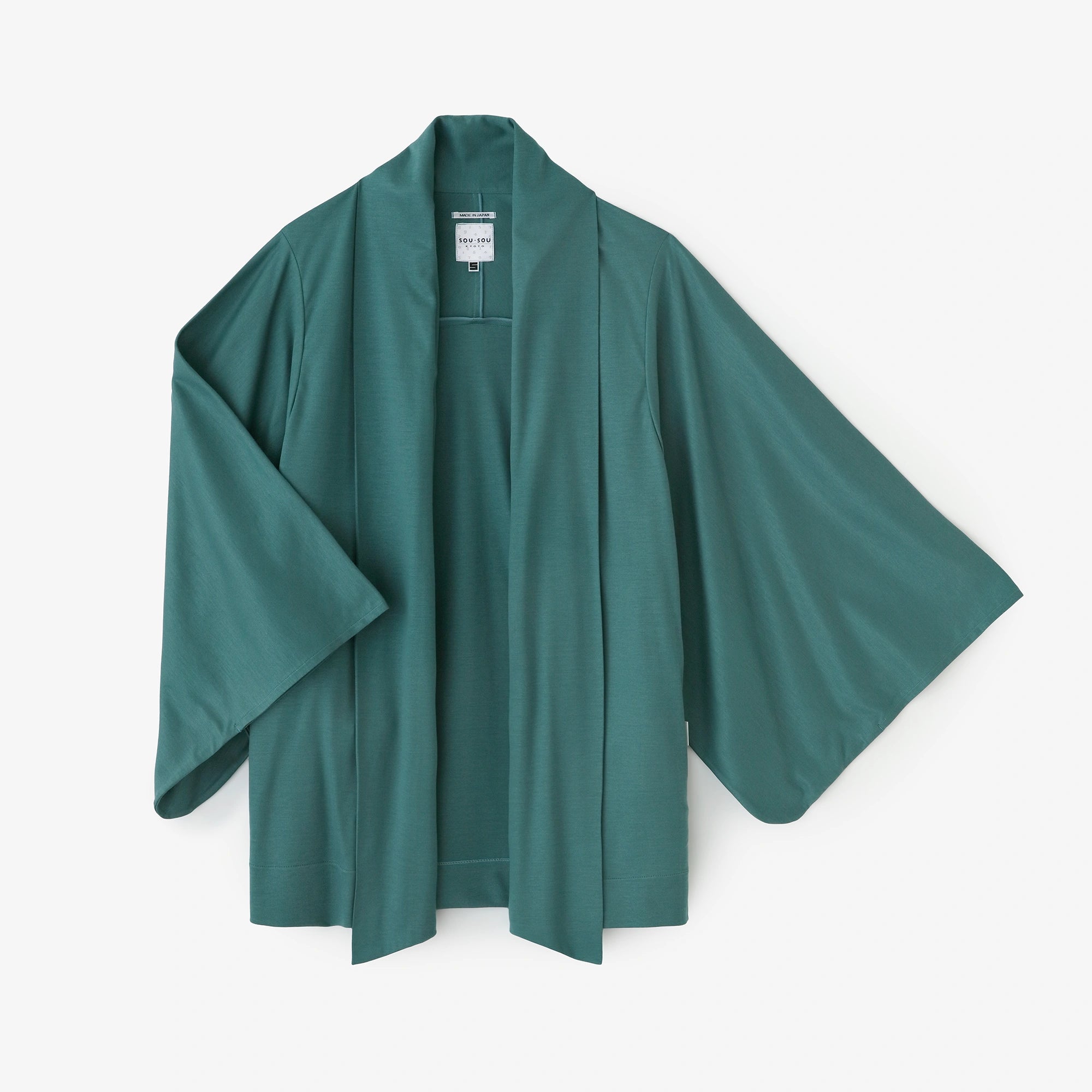 Interlock Knitting Kimono Sleeve Randa／Grayish Green