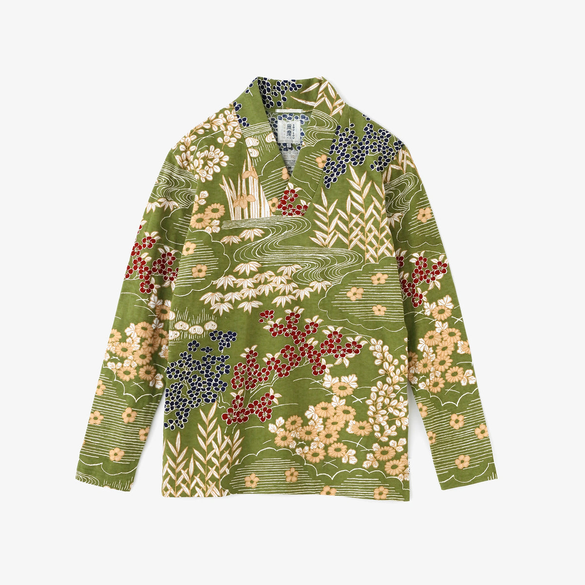 【Ships Ard 9/22】Seba Fubi Kimono Collar Shirt Nukiemon／Cool