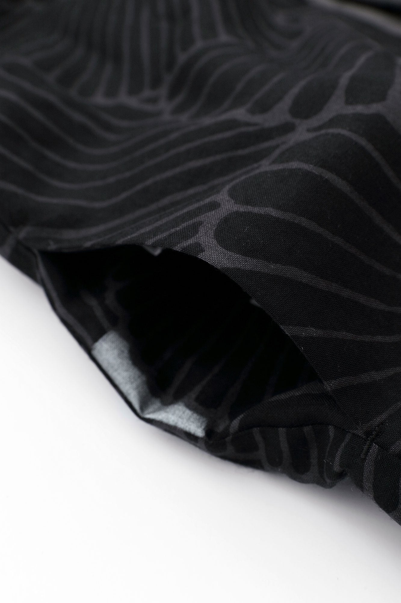 Reversible Musselin-Imperial-Ärmel/Koihai x Chrysanthemenfächer