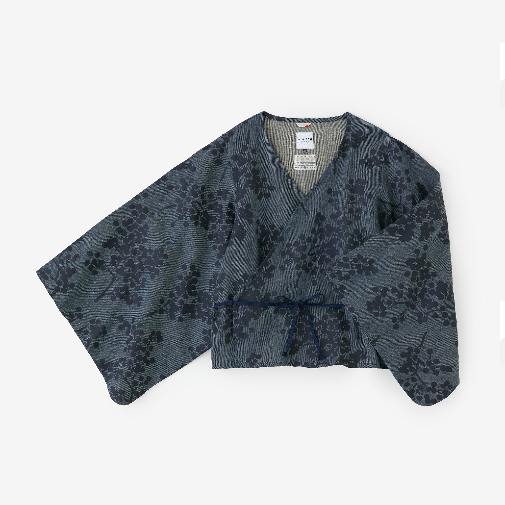 코튼 린넨 아야오리 코소데칸이／난텐（난텐） 모쿠콘（모쿠콘） 