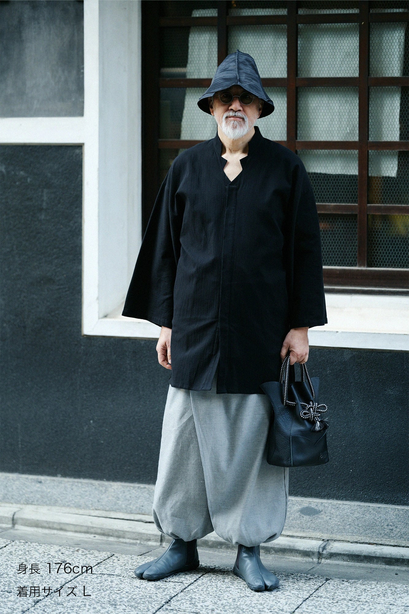 타카시마치지미 20/20 노부 히데나가 쿠사이(나가 그런)/검은색