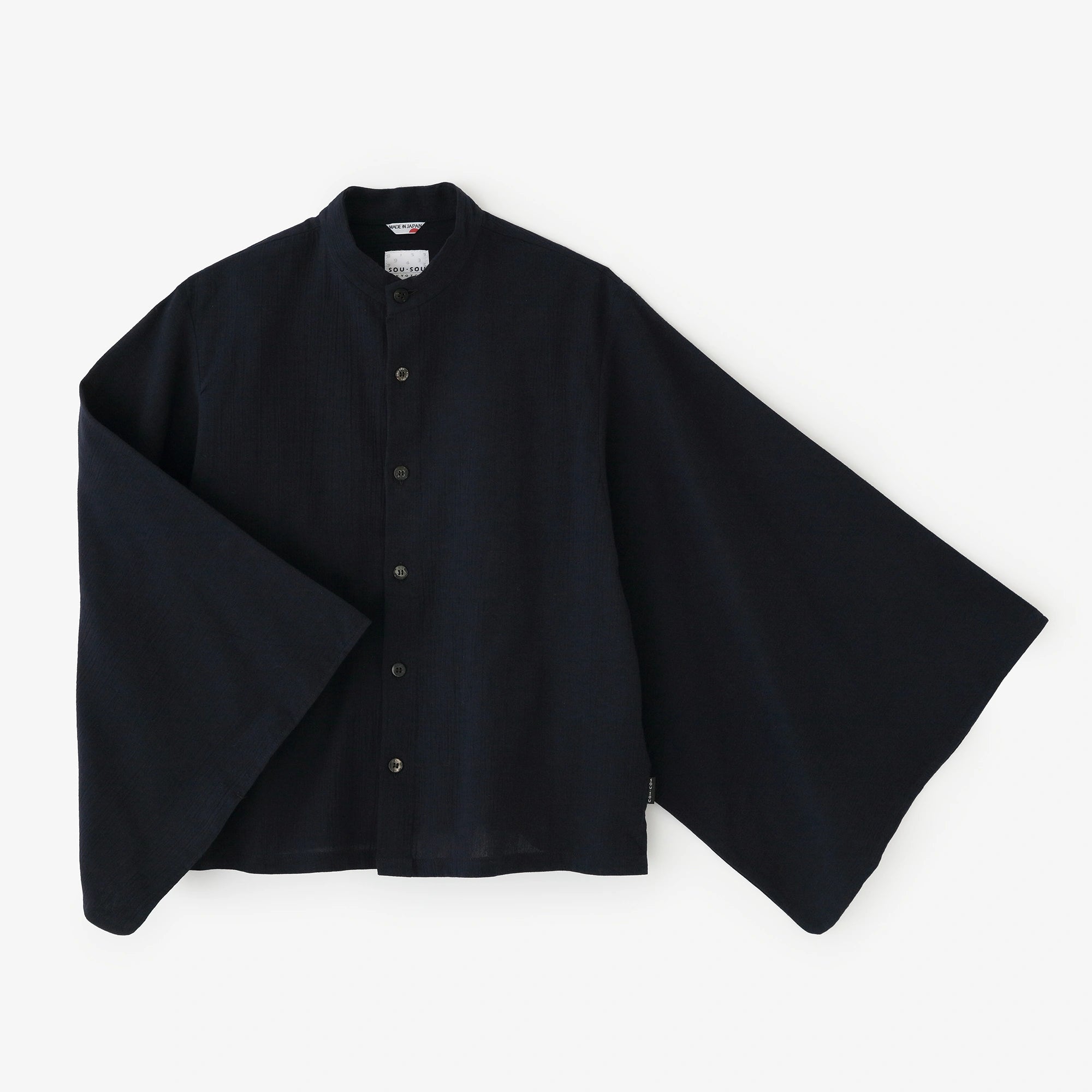 高島縮 20/20 草衣（そうい） 上（うえ）／留紺（とめこん）