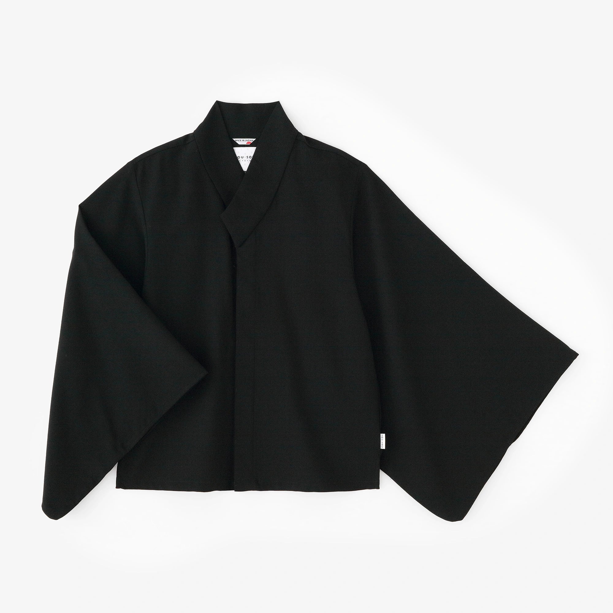 【Voraussichtlicher Versand um den 22. September】Kammgarn Kurzarm-Ryūhifuji-Kimono-Unterwäsche / Moosgrün 