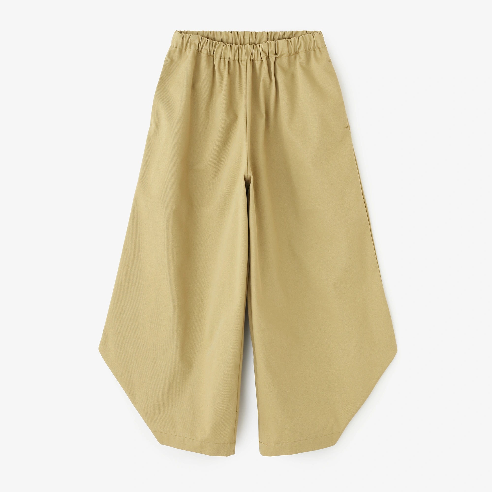 チノクロス 広形（ひろなり）もんぺ 穏（おだやか）／藁色（わらいろ）