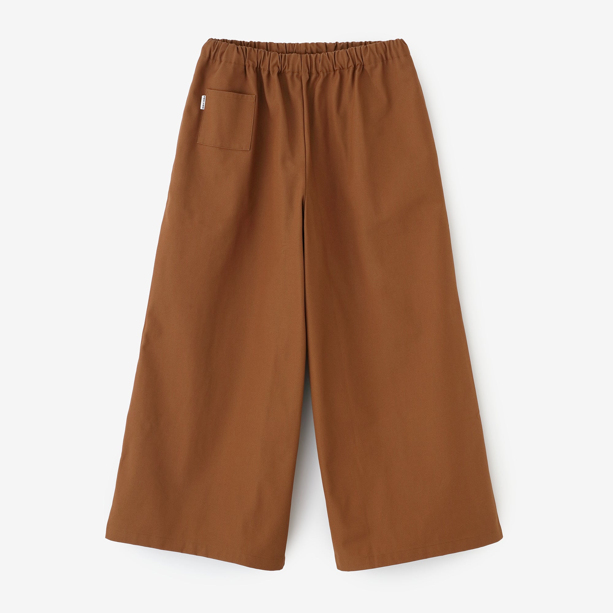 11号帆布 広形（ひろなり）もんぺ／赤茶色（あかちゃいろ）