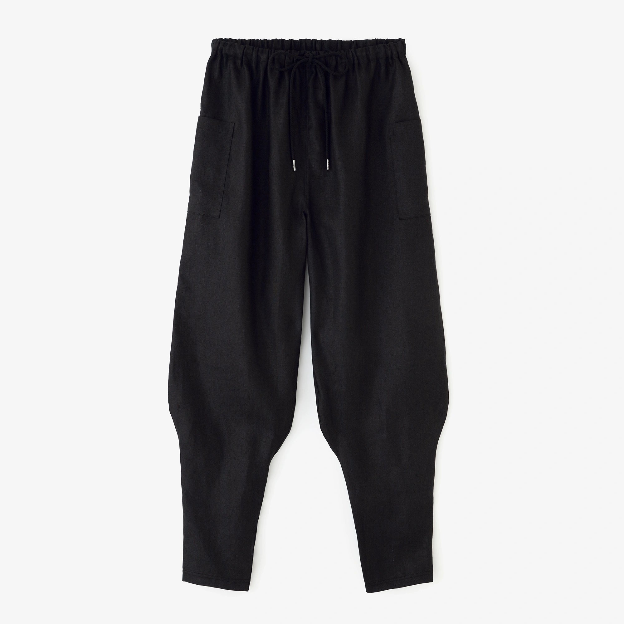 麻 綾織（あやおり） 裁付（たっつけ）えんゆう穿き／濡羽色（ぬればいろ）