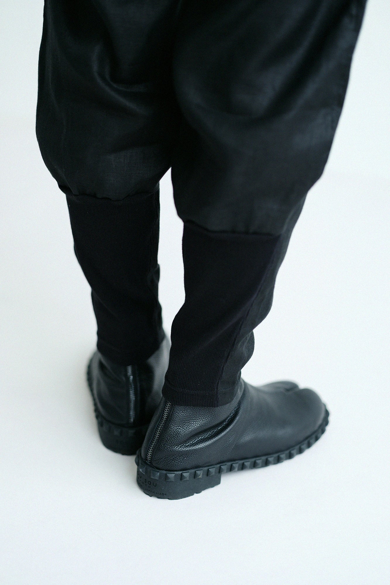 麻 綾織（あやおり） 裁付（たっつけ）えんゆう穿き／濡羽色（ぬればいろ）