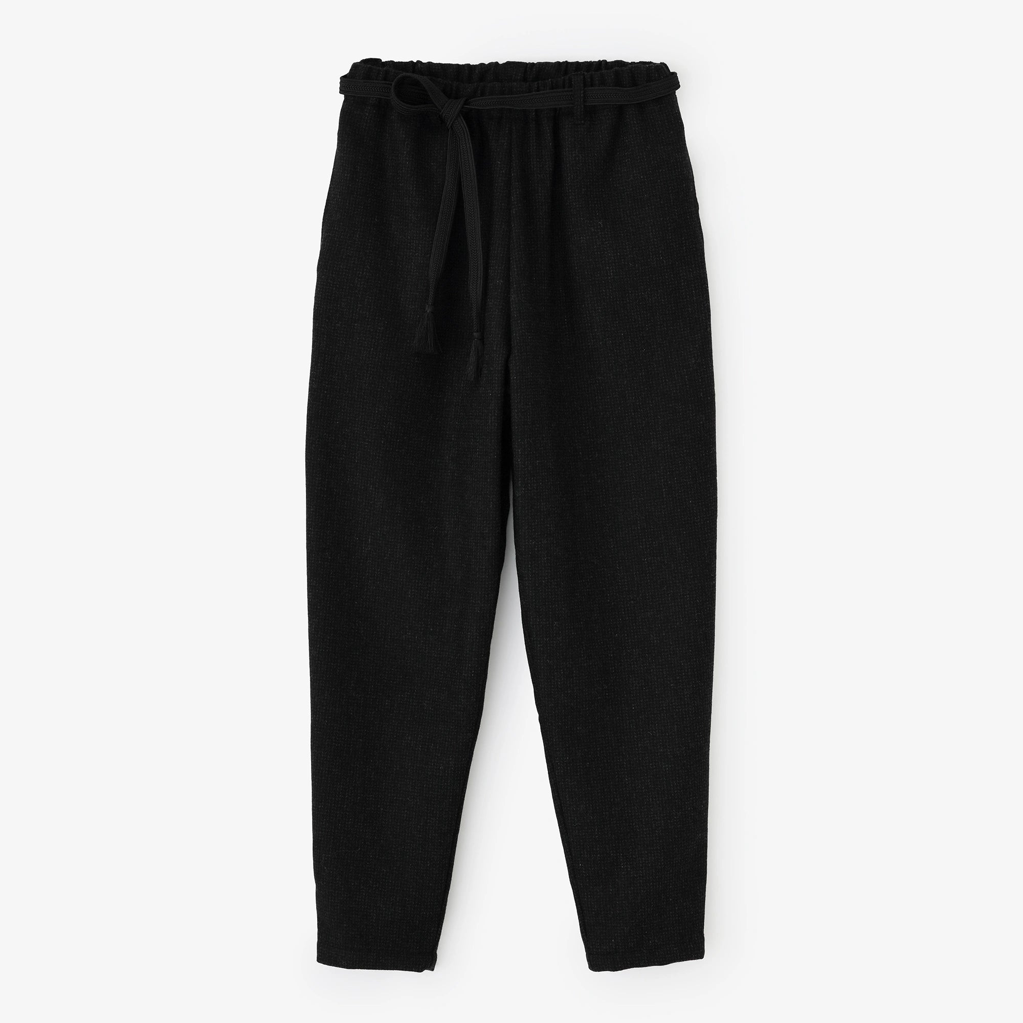 尾州杉綾織 雪袴／濃墨（こずみ）