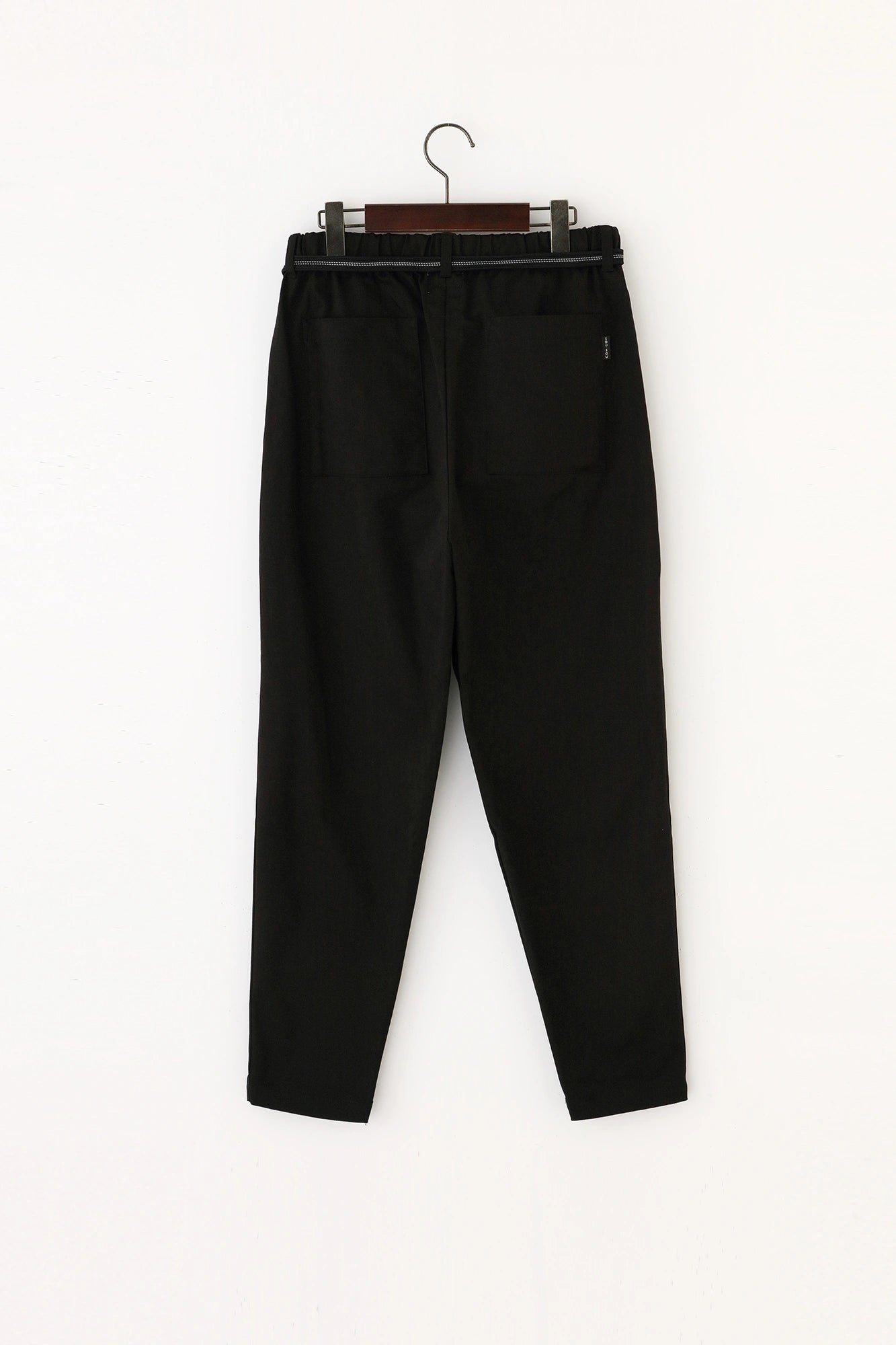 Shin Twill Weave Sappakama Pants／Black
