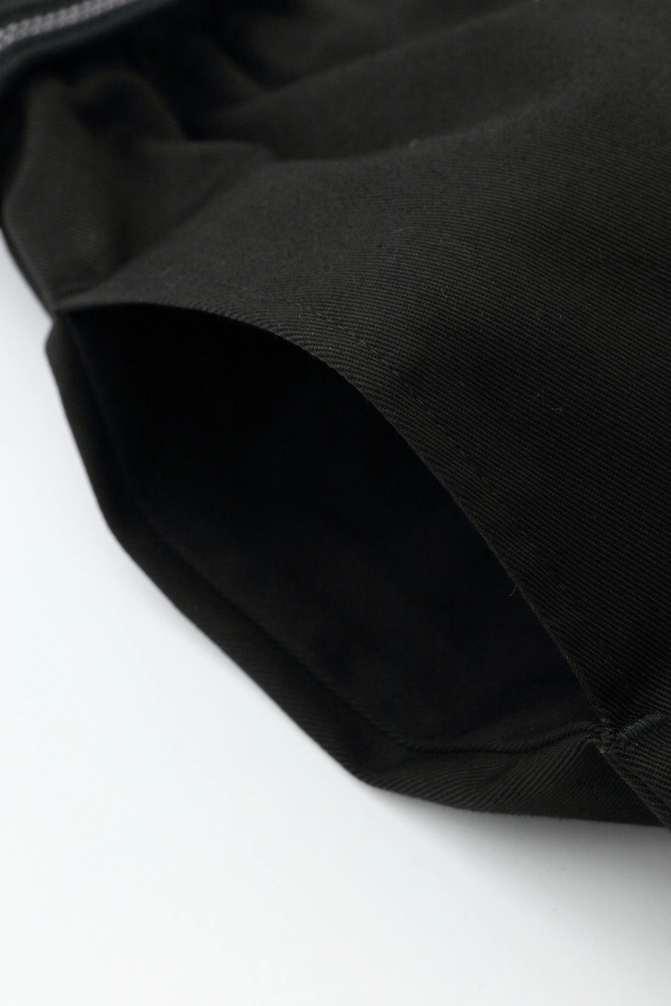 Shin Twill Weave Sappakama Pants／Black