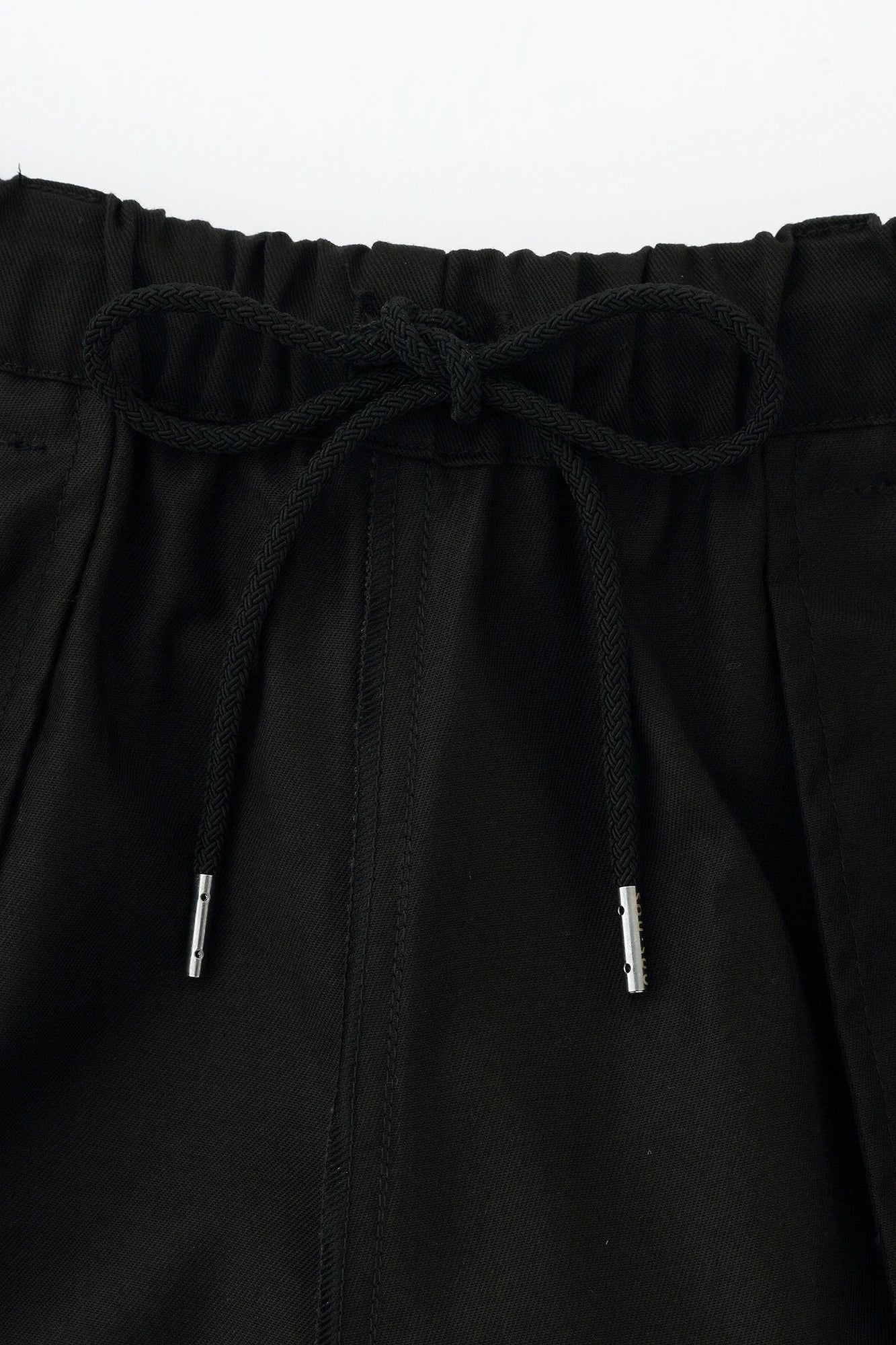 Shin Twill Weave Sappakama Pants／Black