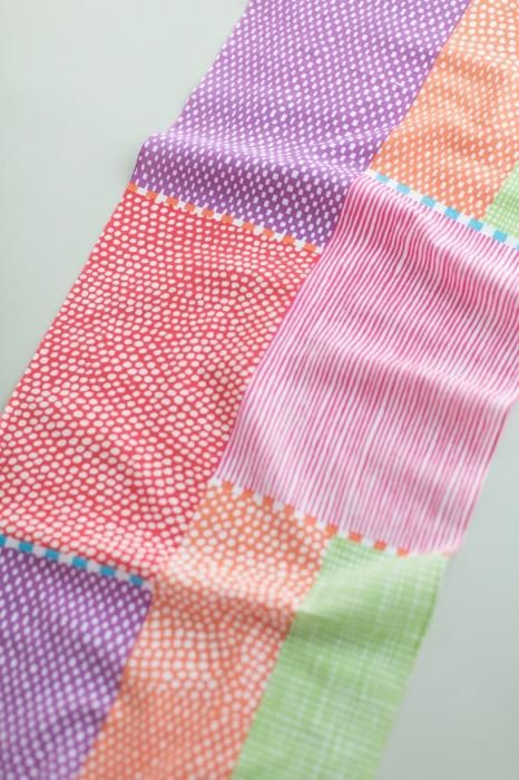 伊勢木綿 textile手ぬぐい／間がさね 宮美（みやび）