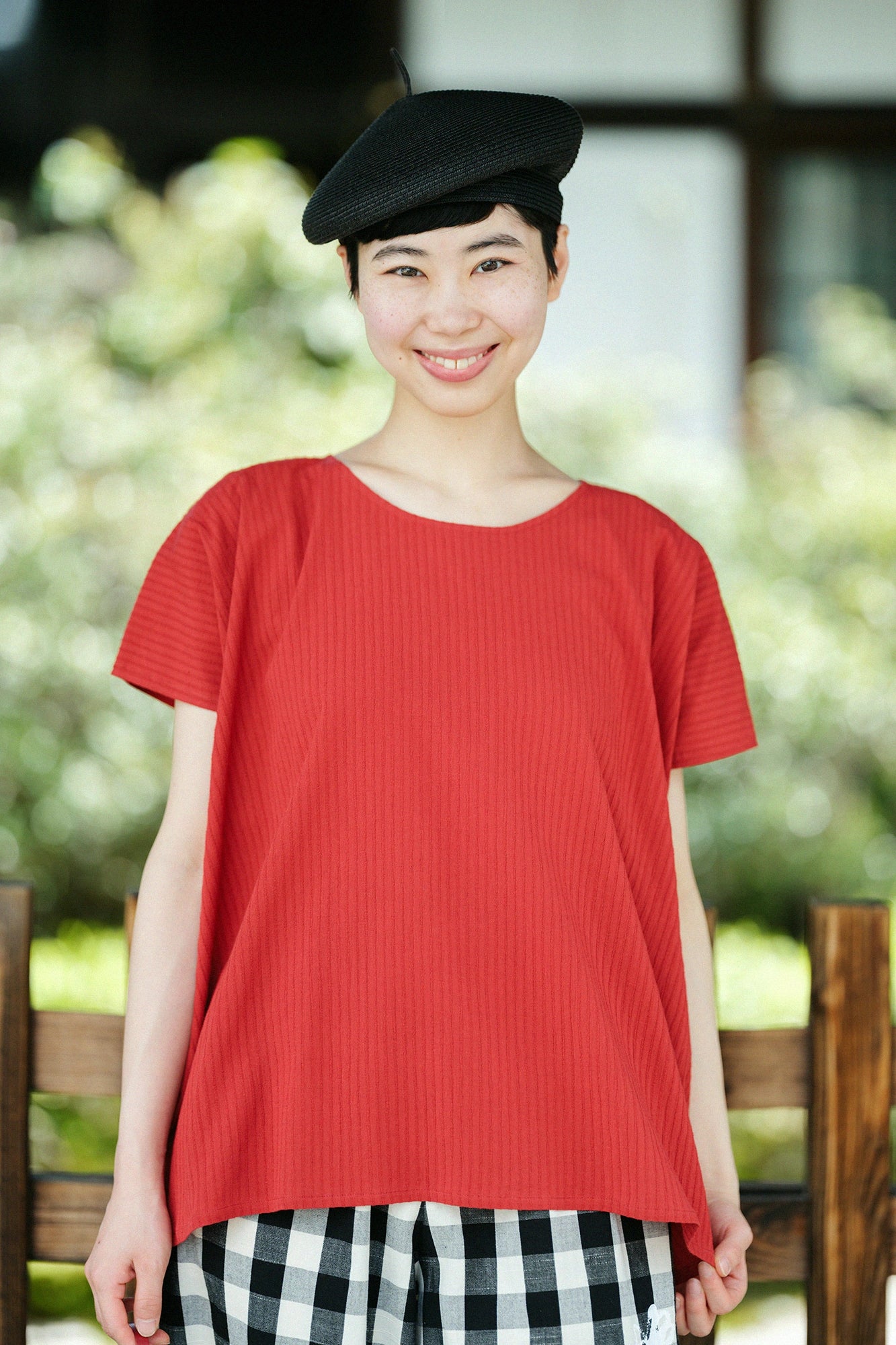 '身長：'164cm,'着用サイズ：'女F
