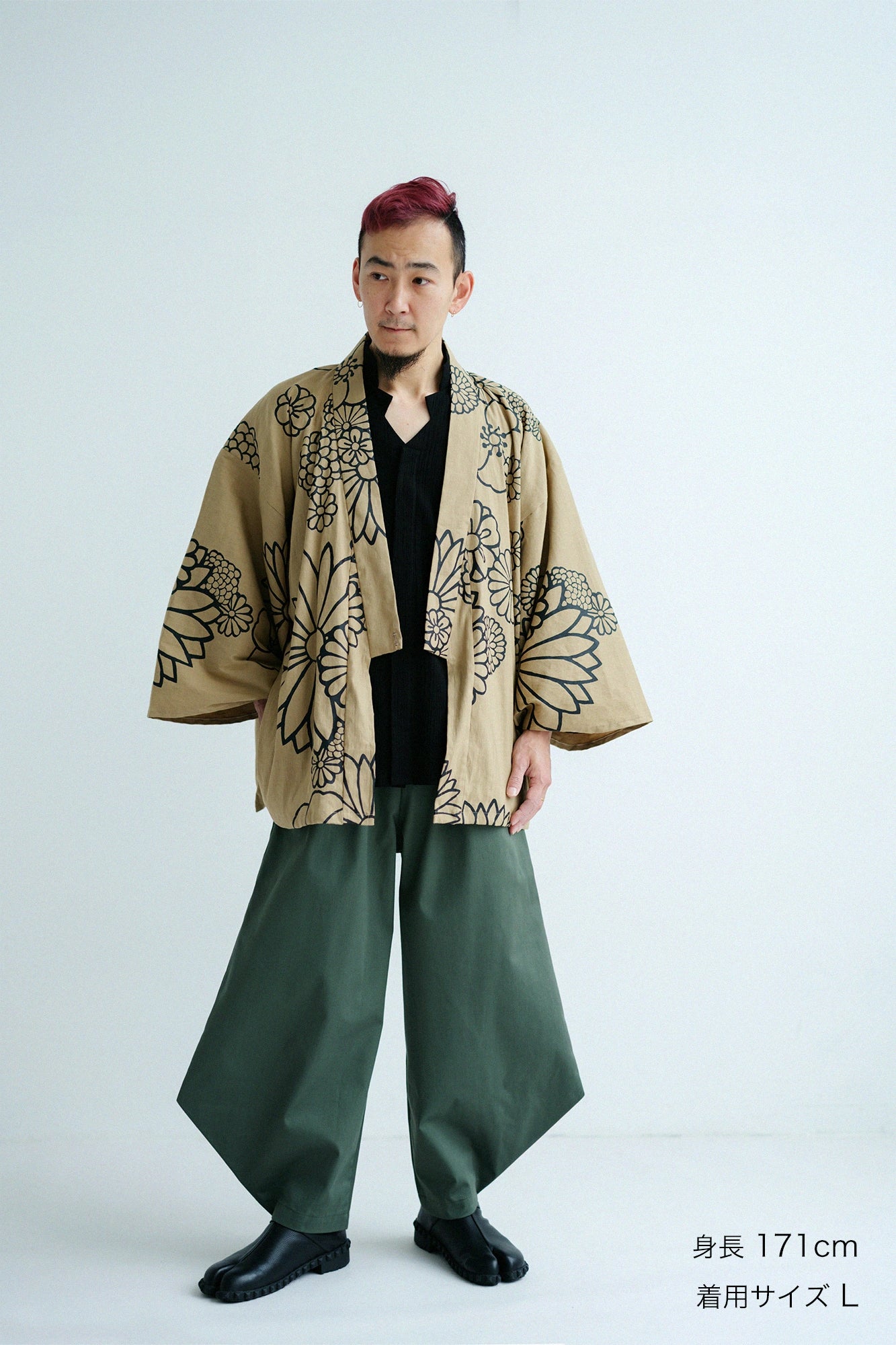 신 면마 카쿠소데후우비／킨란돈스 베이지색