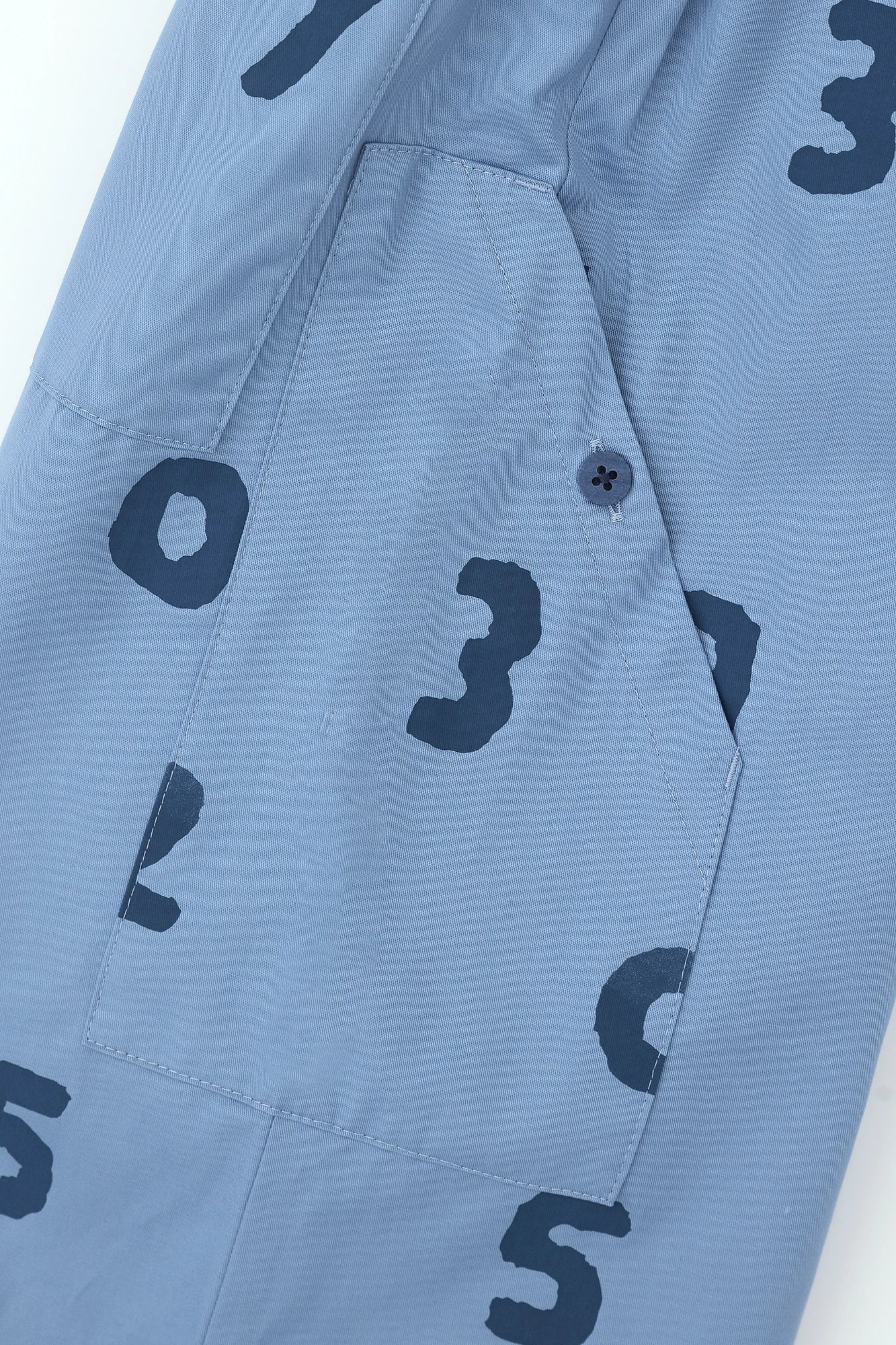 クレンゼ(R)ツイル BIKEショーツ／SO-SU-U サックスブルー