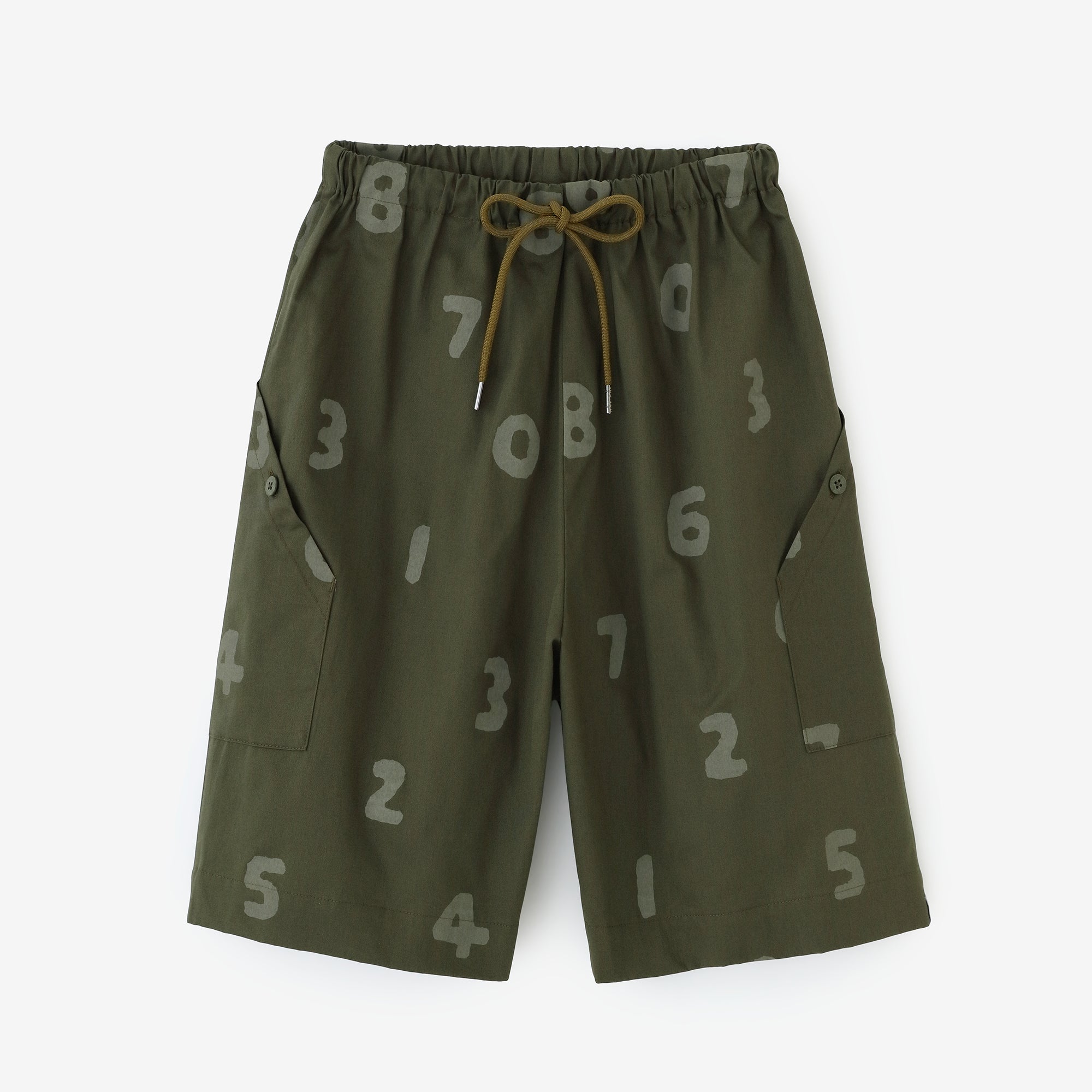 クレンゼ(R)ツイル BIKEショーツ／SO-SU-U オリーブグリーン