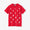 SO-SU-U Kurzarm-T-Shirt [5.0]/Rot