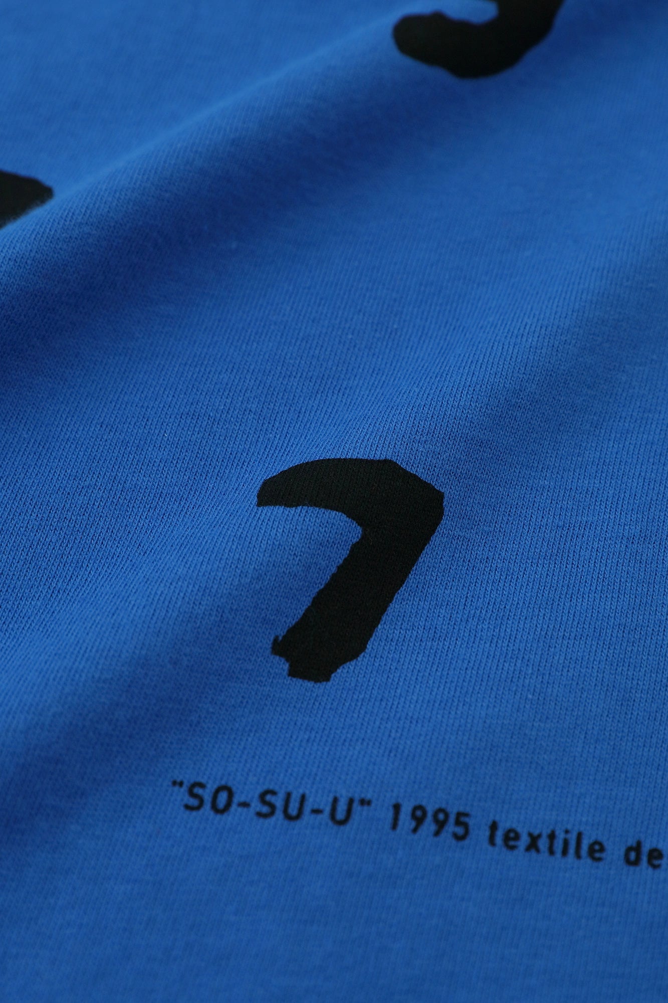SO-SU-U Kurzarm-T-Shirt [5.0]/Königsblau