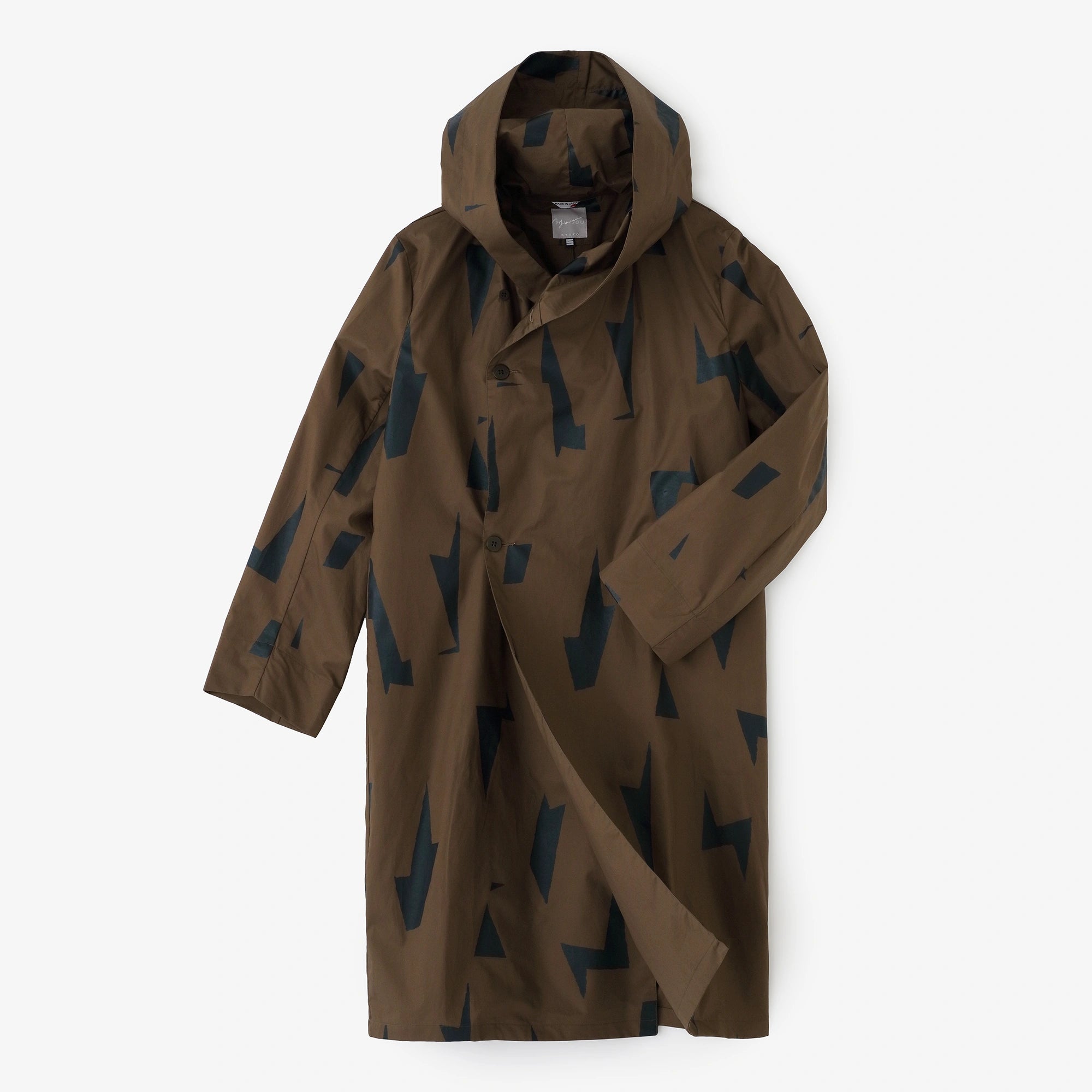 高密度ツイル フードコート／見えかくれ ブラウン