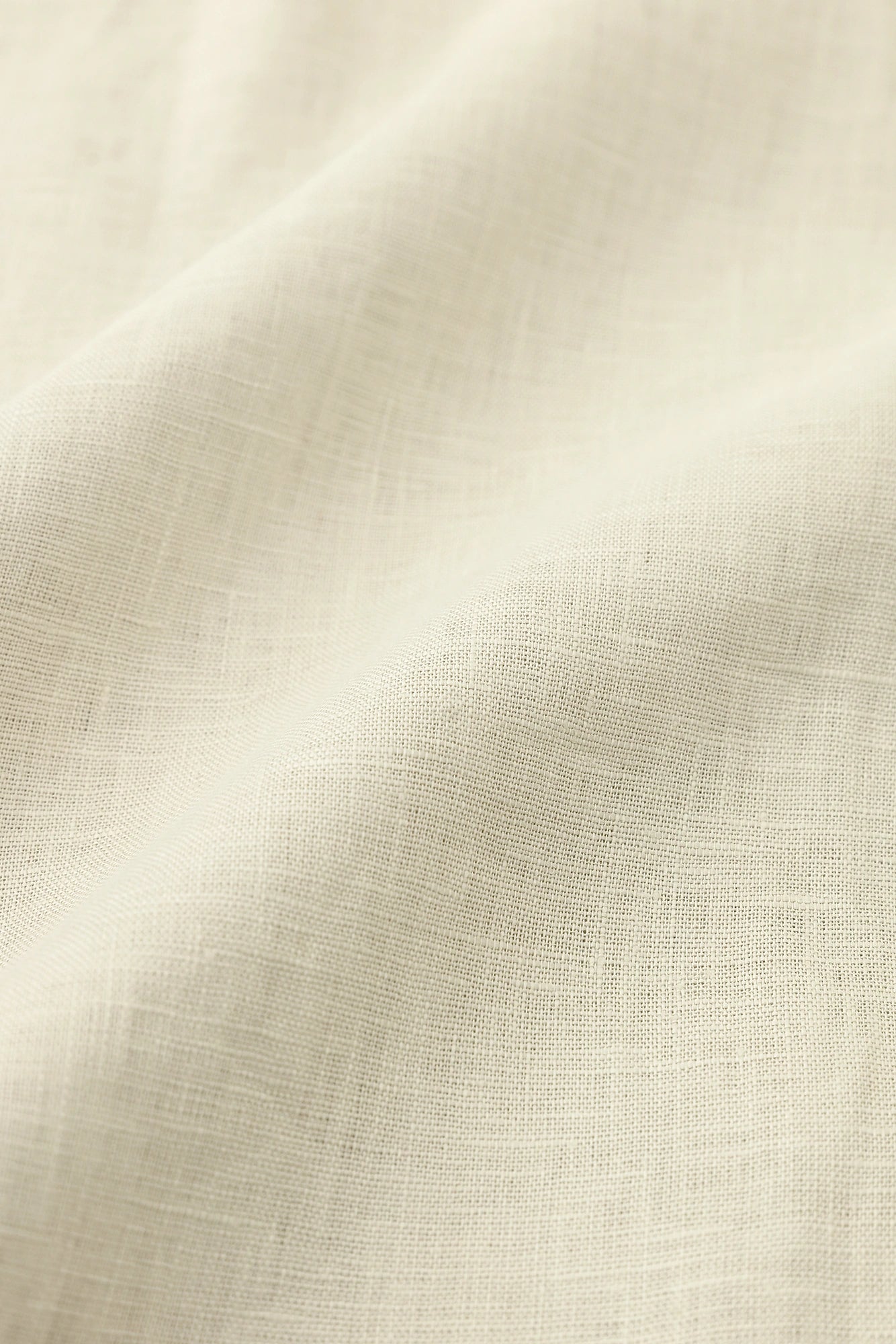 Linen Gran L. Tunic Short Sleeve Shirt／Ivory