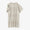 Corcoran x Vertical (R) Strickkleid mit U-Boot-Ausschnitt und schlichten Ärmeln/Shikiishi Heather Ivory