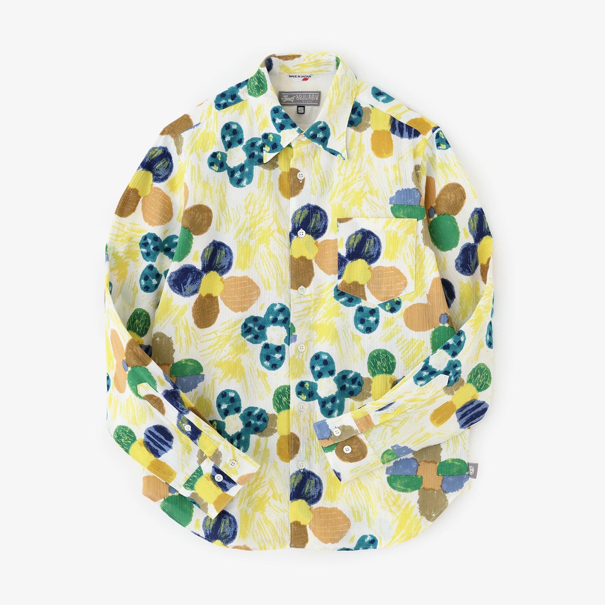 高島縮 20/20 シャツ／ぬくもり