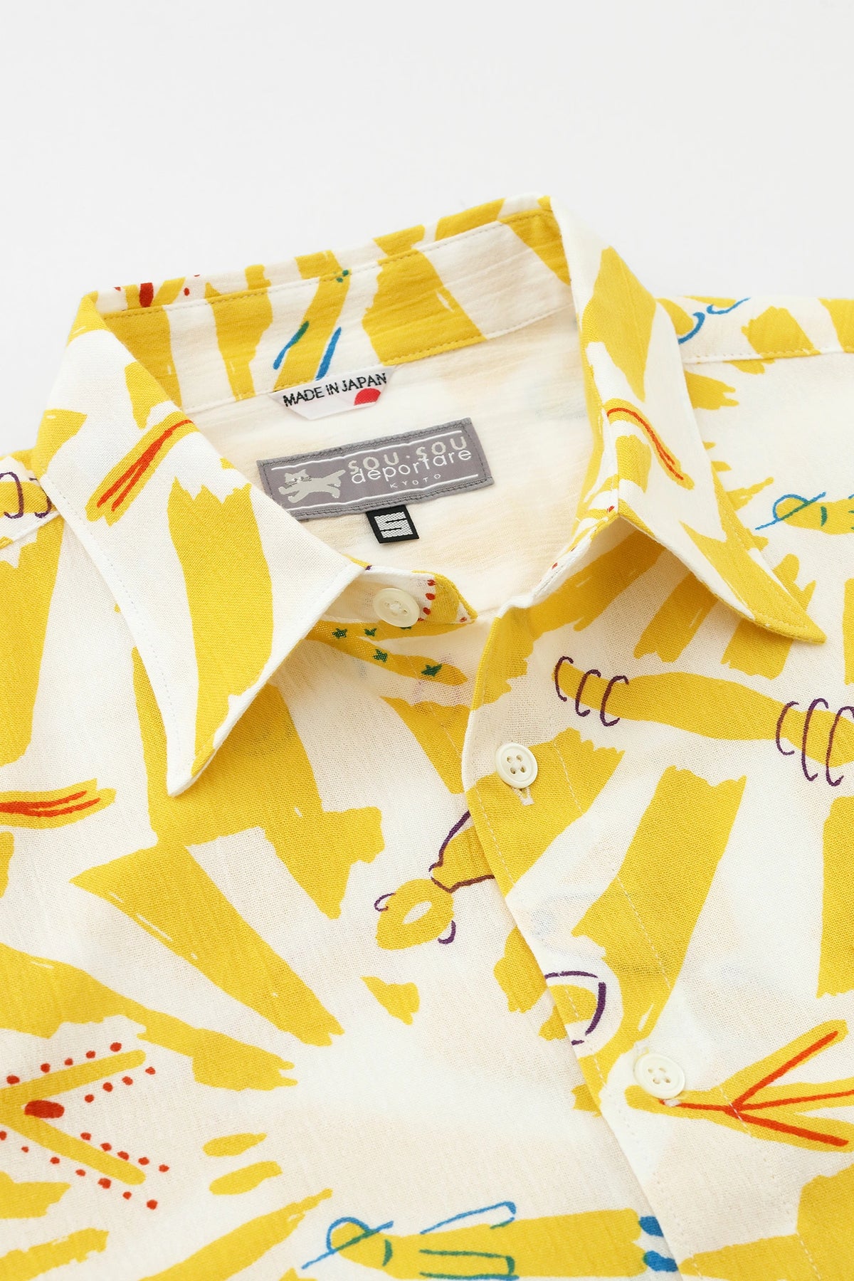 【Expédition prévue vers le 29 septembre】Coton Chizimi 20/20 Chemise / Fantaisie 
