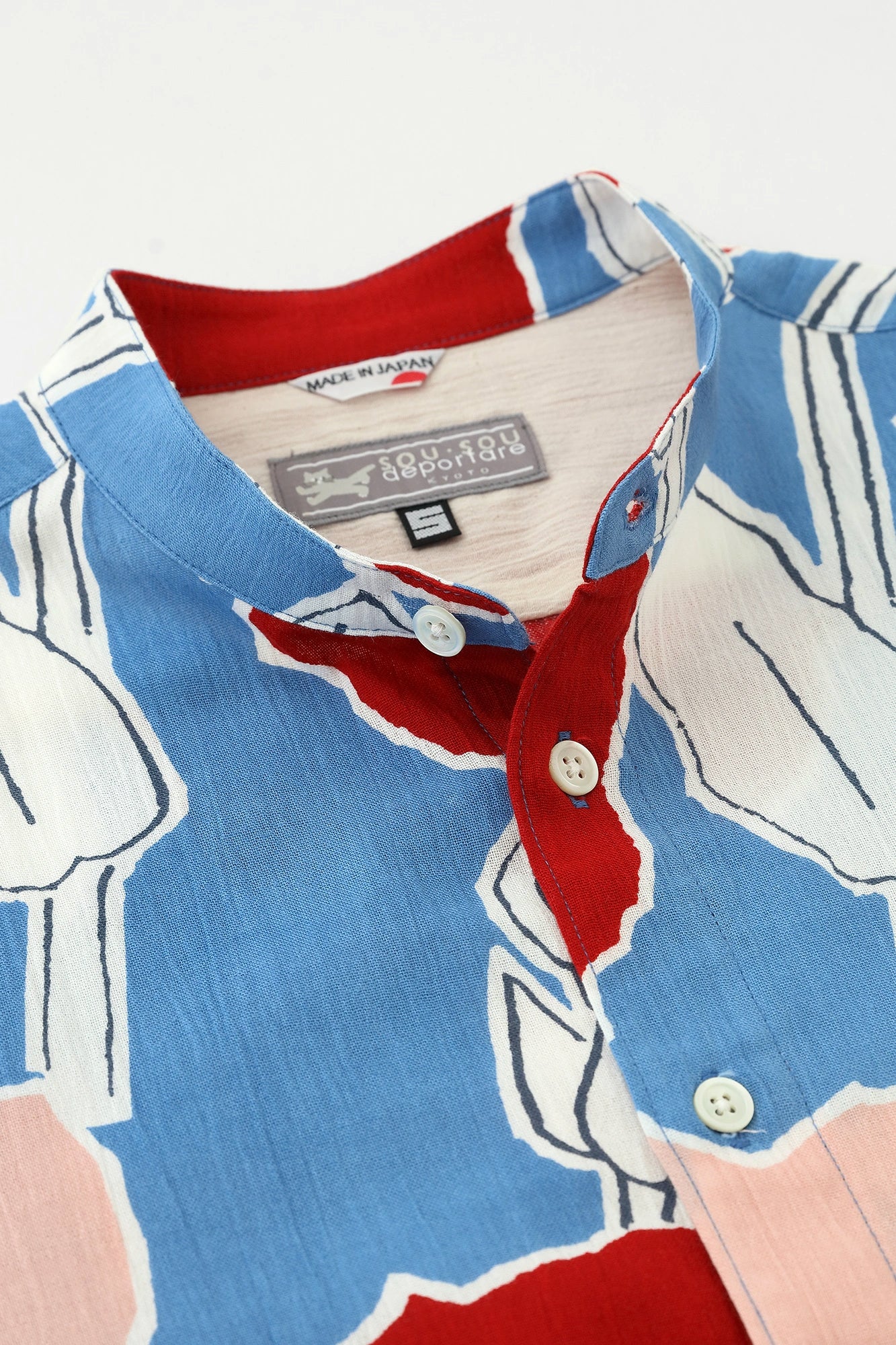 Chemise à manches courtes Chizimi Cotton 20/20 Stand Color / Lustre