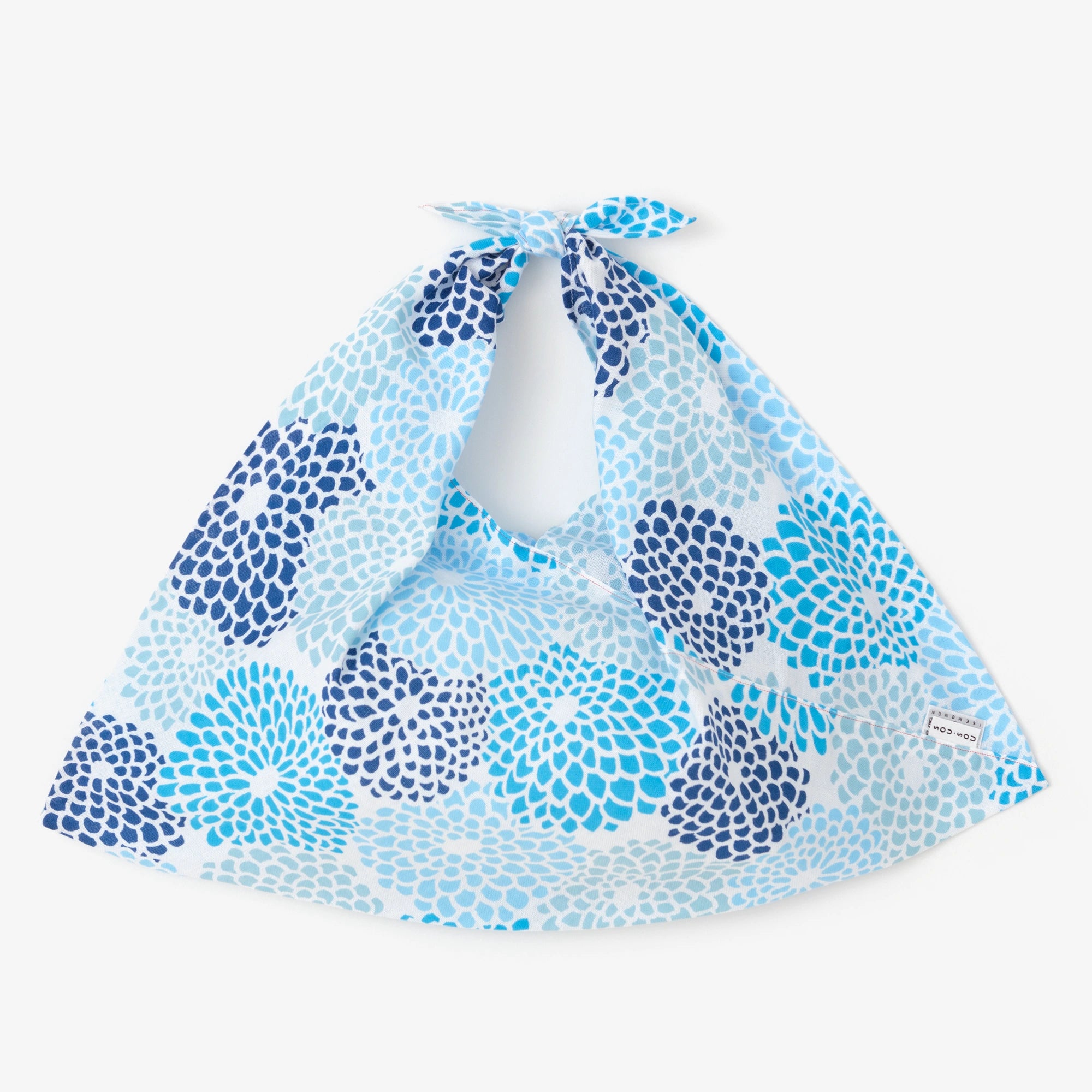 伊勢木綿 小巾折／菊づくし 涼（りょう）