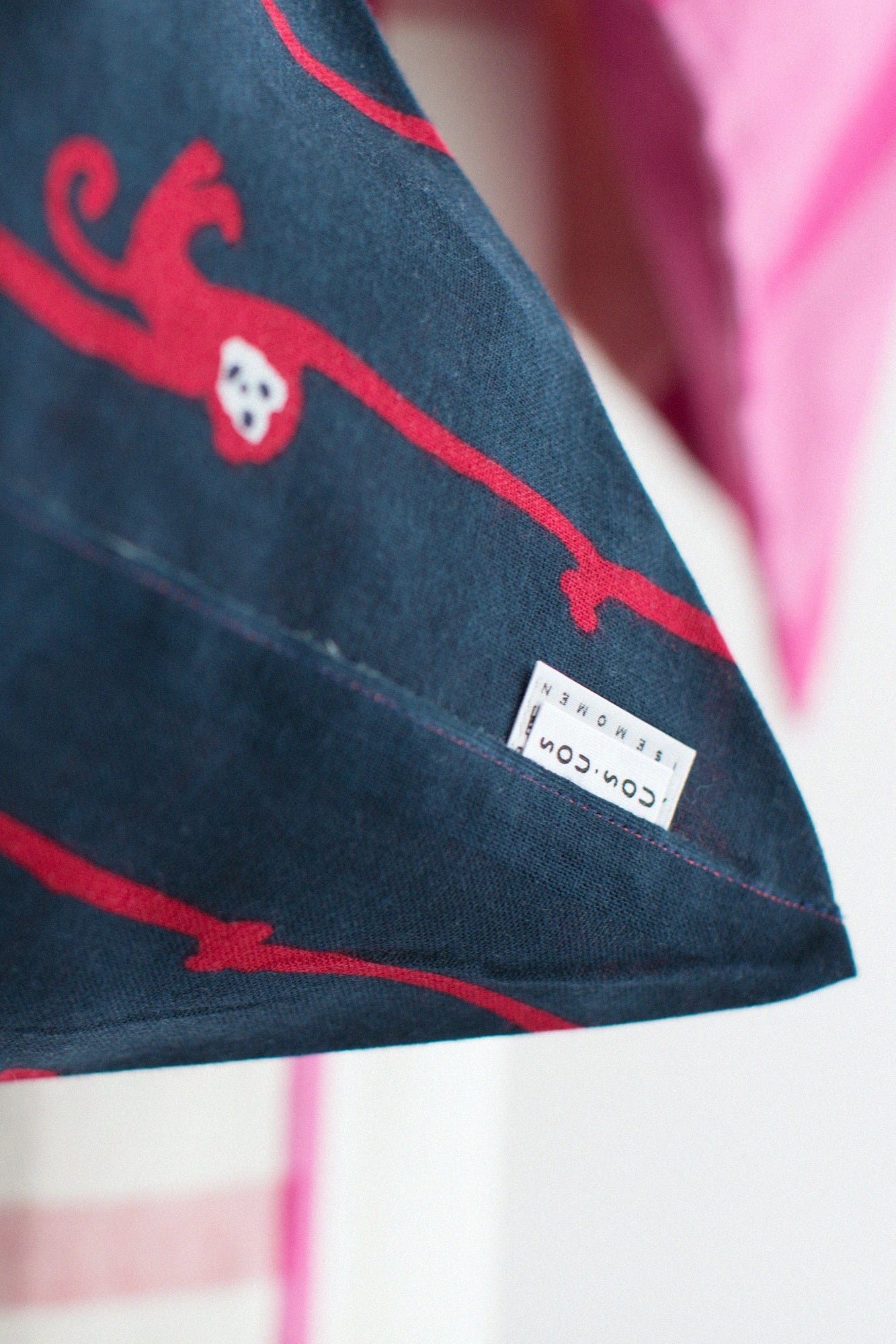 伊勢木綿 小巾折／申（さる）