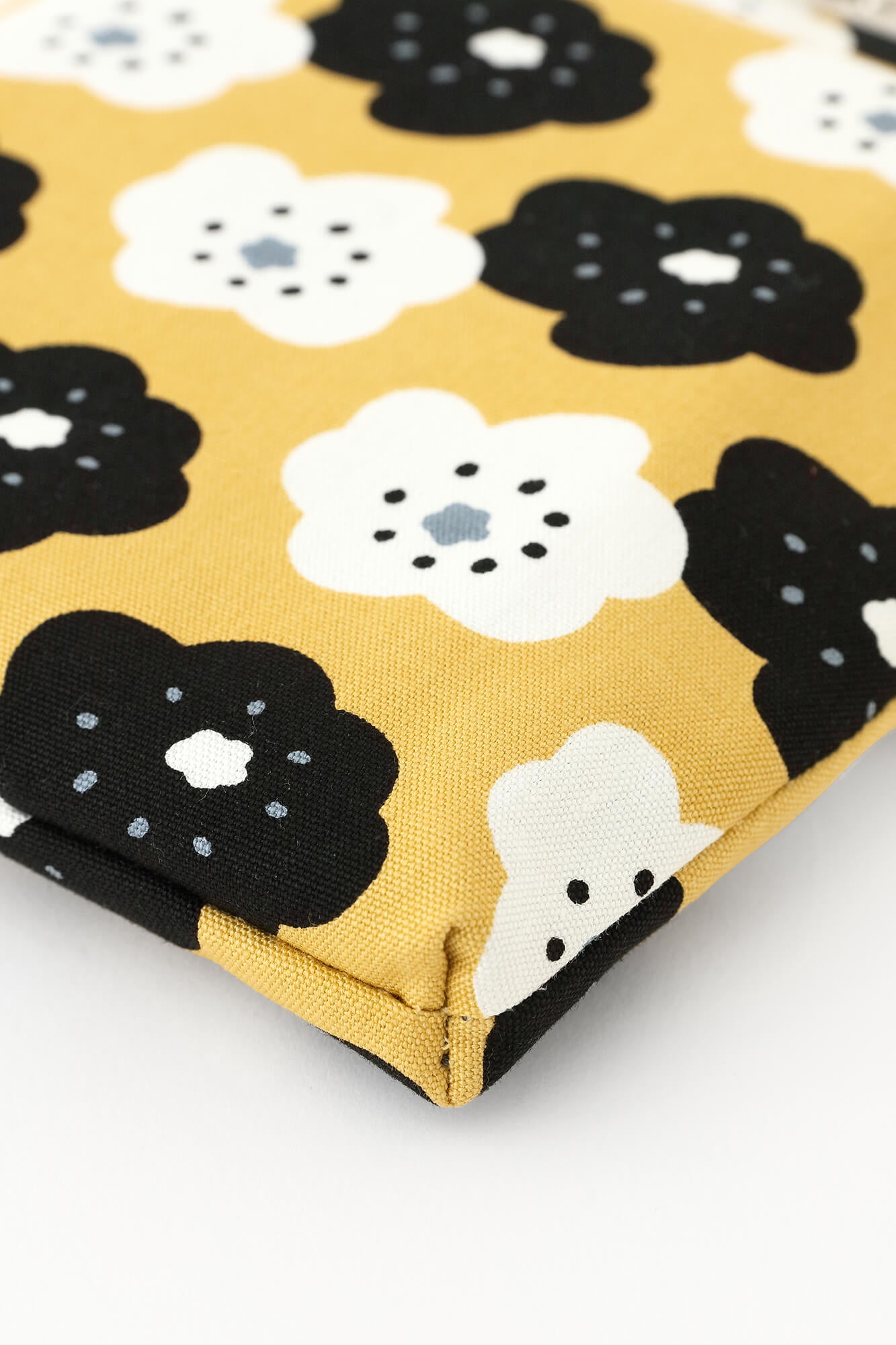 12号帆布 軟（なん）がま口 （大）／ほほえみ