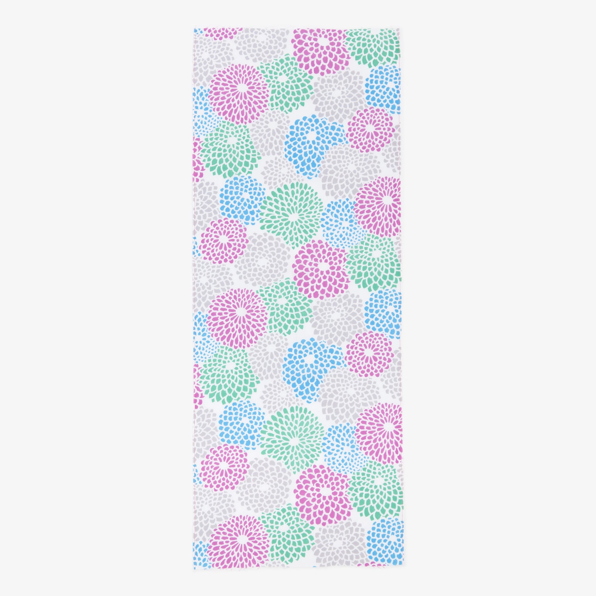 伊勢木綿 textile手ぬぐい／菊づくし 涼風（りょうふう）