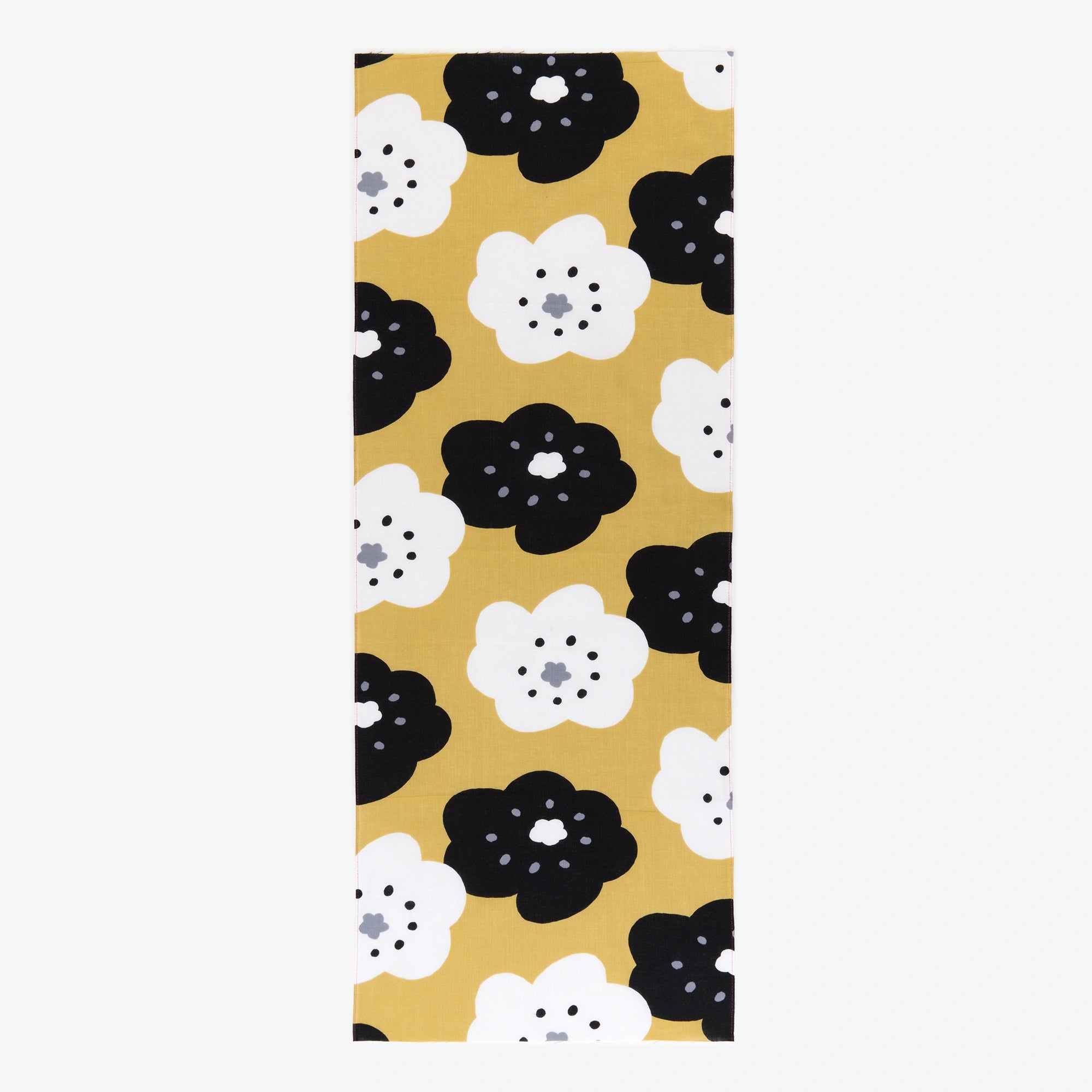 伊勢木綿 textile手ぬぐい／ほほえみ 小