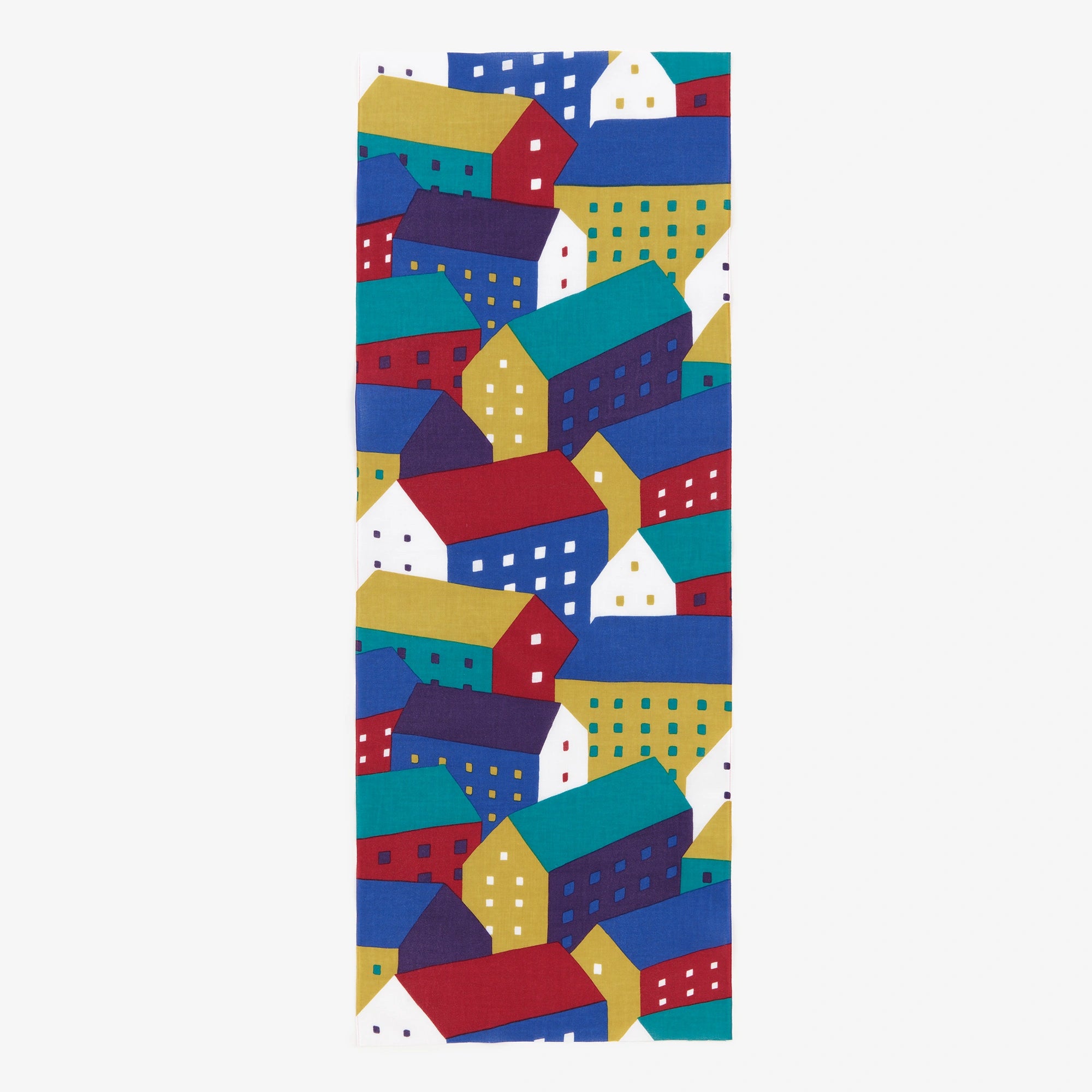 伊勢木綿 textile手ぬぐい／北の国 多彩（たさい）