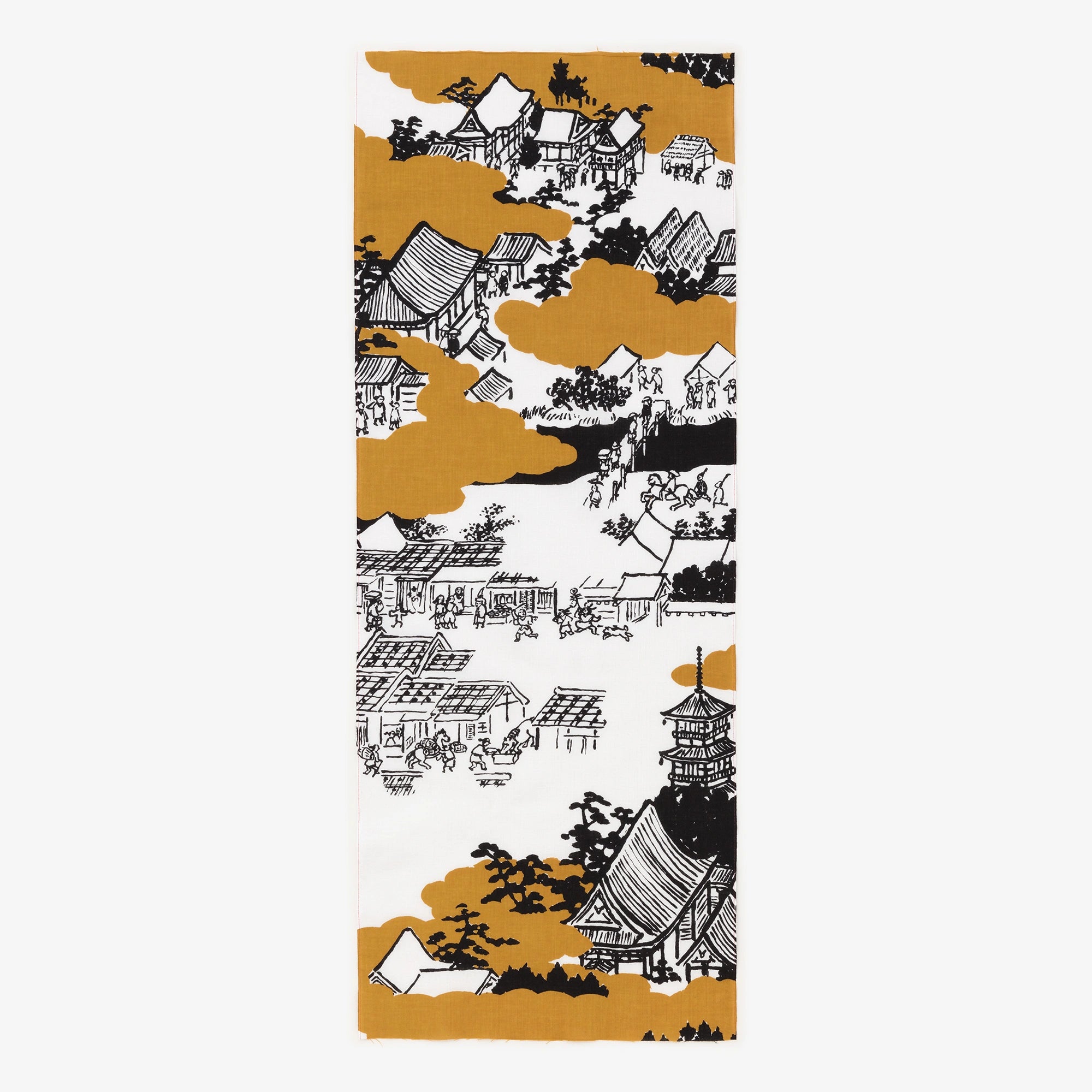 [Nur im Internet verfügbar] Ise Momen textile tenugui/Rakuchu Rakugaizu (Rakuchu Rakugaizu)