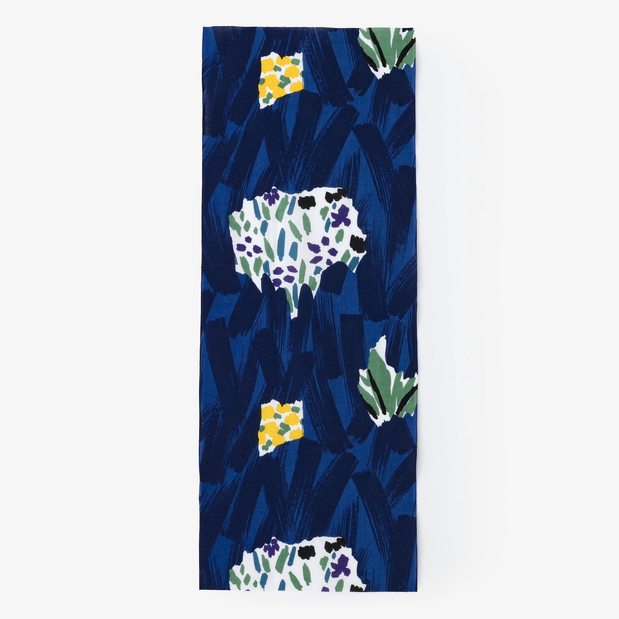 伊勢木綿 textile手ぬぐい／水中花 月露（すいちゅうか げつろ）