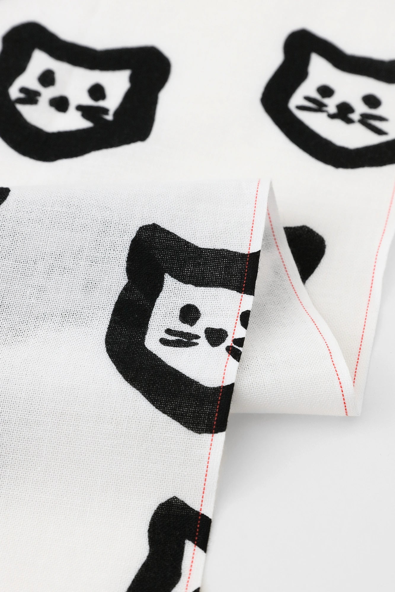 伊勢木綿 textile手ぬぐい／コネコまばら