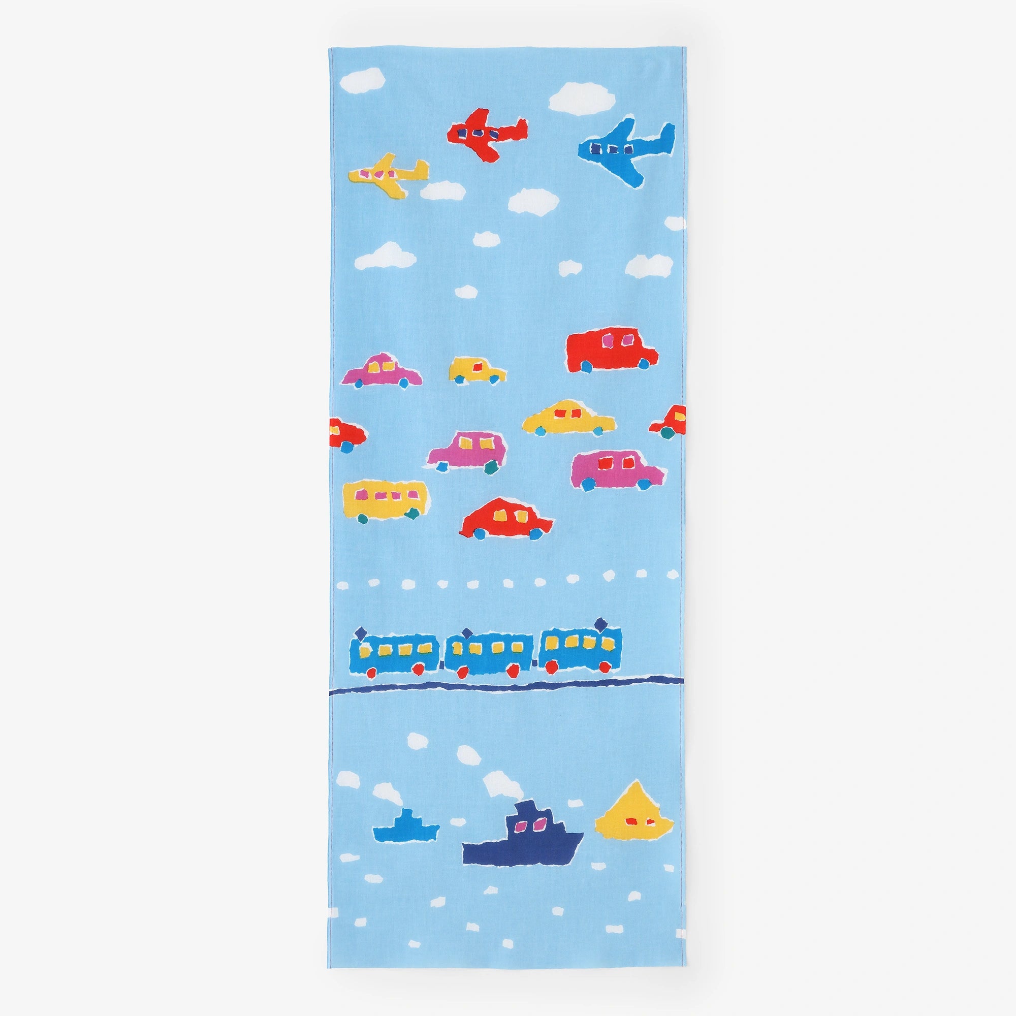 伊勢木綿 textile手ぬぐい／旅の夢