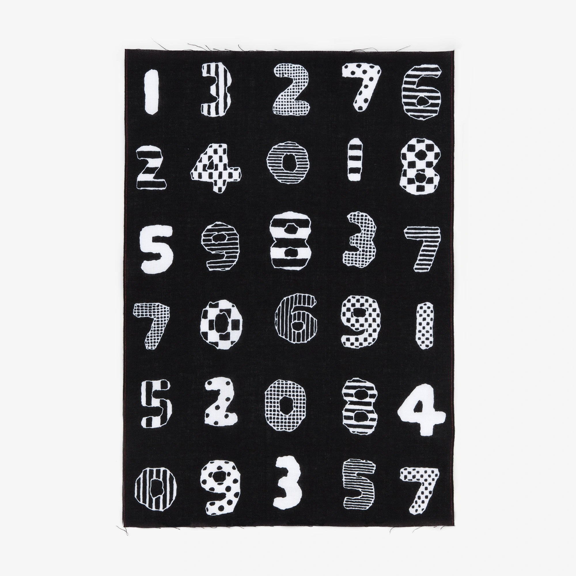 Ise Momen textile tenugui (longueur hime)/jeu de nombres