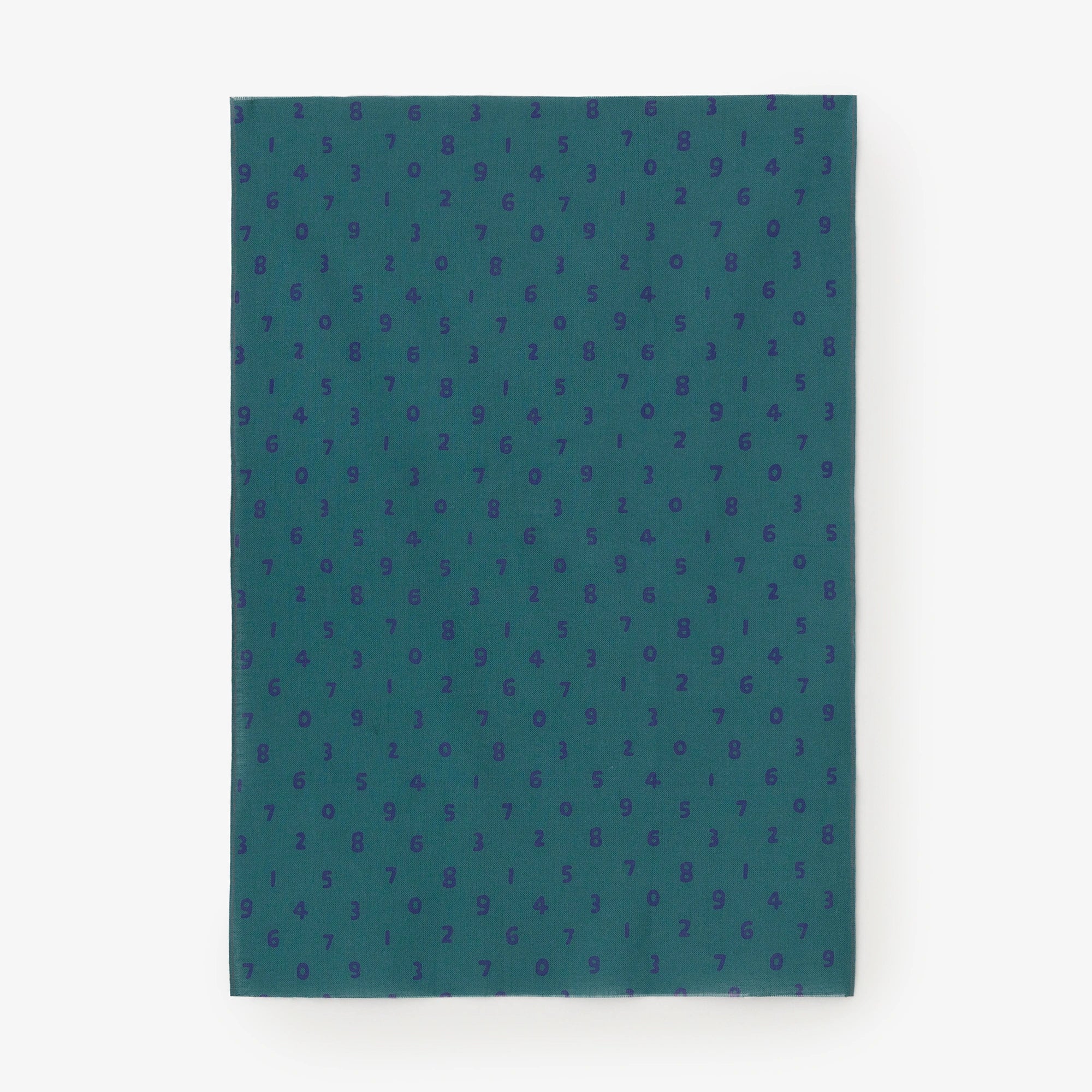 Isemomen Cotton Textile Handkerchief (Short) / Mini SO-SU-U Bluish Green