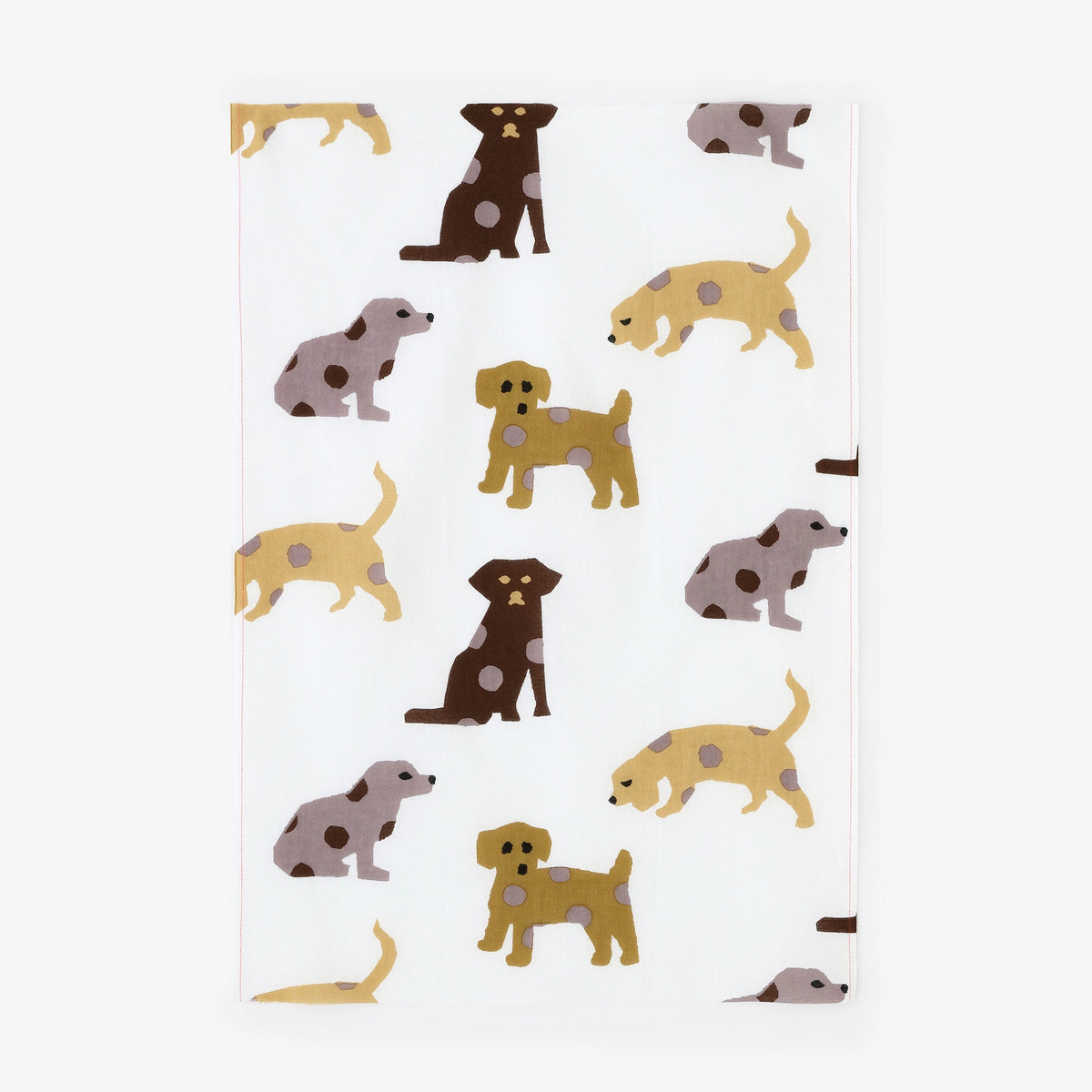 Isemomen Cotton Textile Handkerchief（Short）/ Side by Side