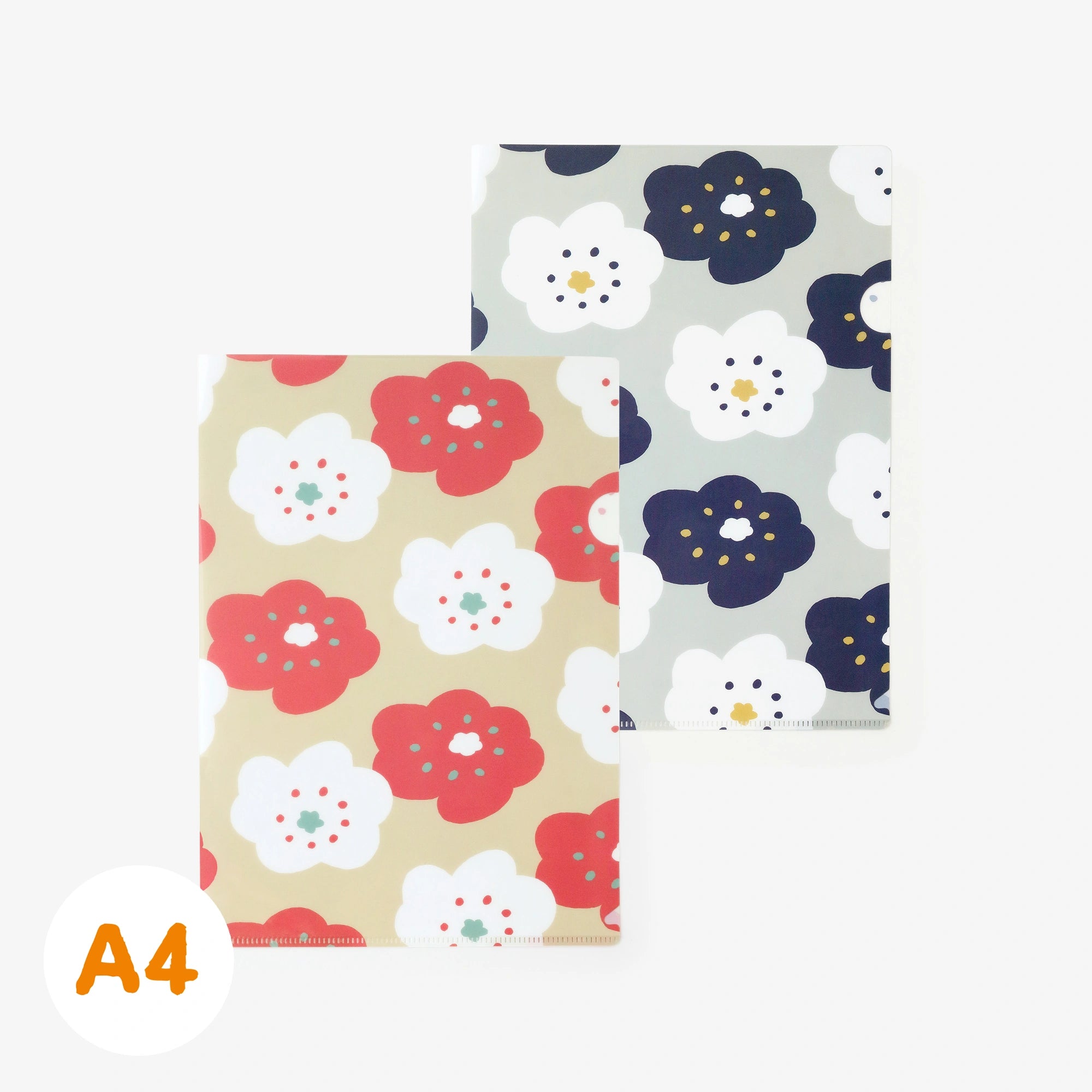 SOU・SOU×誠品書店 A4クリアファイル 2枚セット／ほほえみ