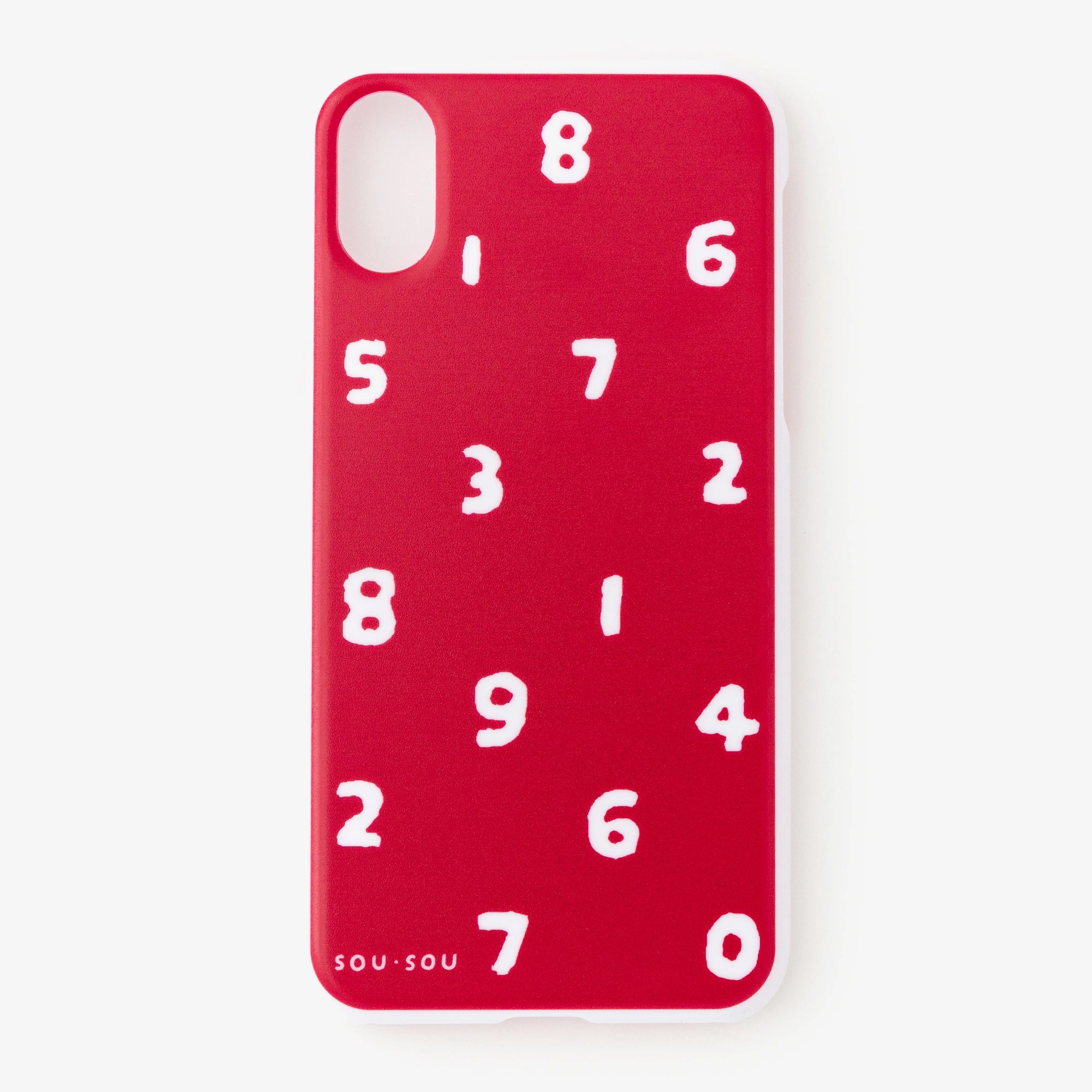 [온라인 한정 50% 할인] iPhone_XS_Max 텍스타일씌우다/SO-SU-U 진홍