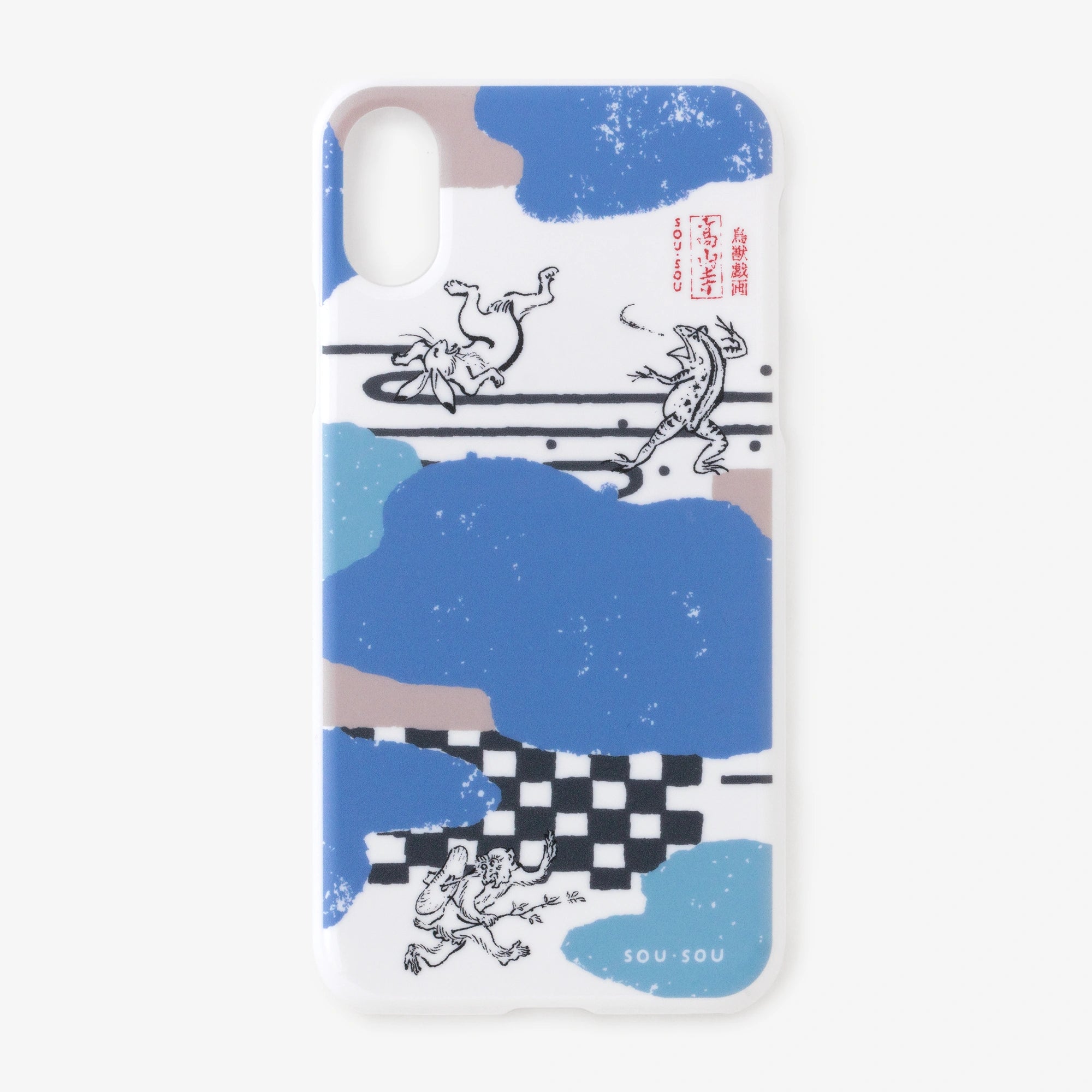 【Online] iPhone_XS_Max Cover Case / Choju-giga Between Clouds