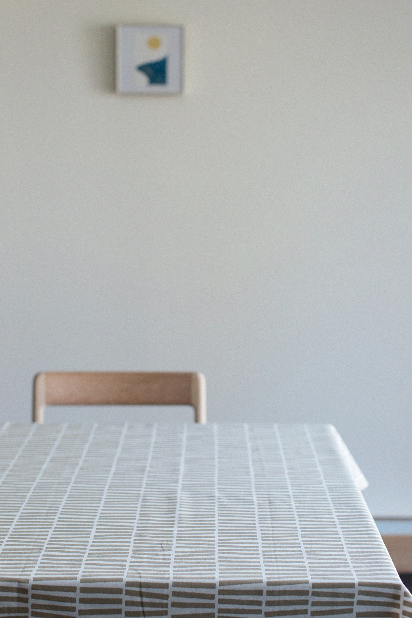 텍스타일 원단 (21st Plain 직조)/효시기(Hyoshigi) 흰색×모래 색 (Sunairo) <50cm>