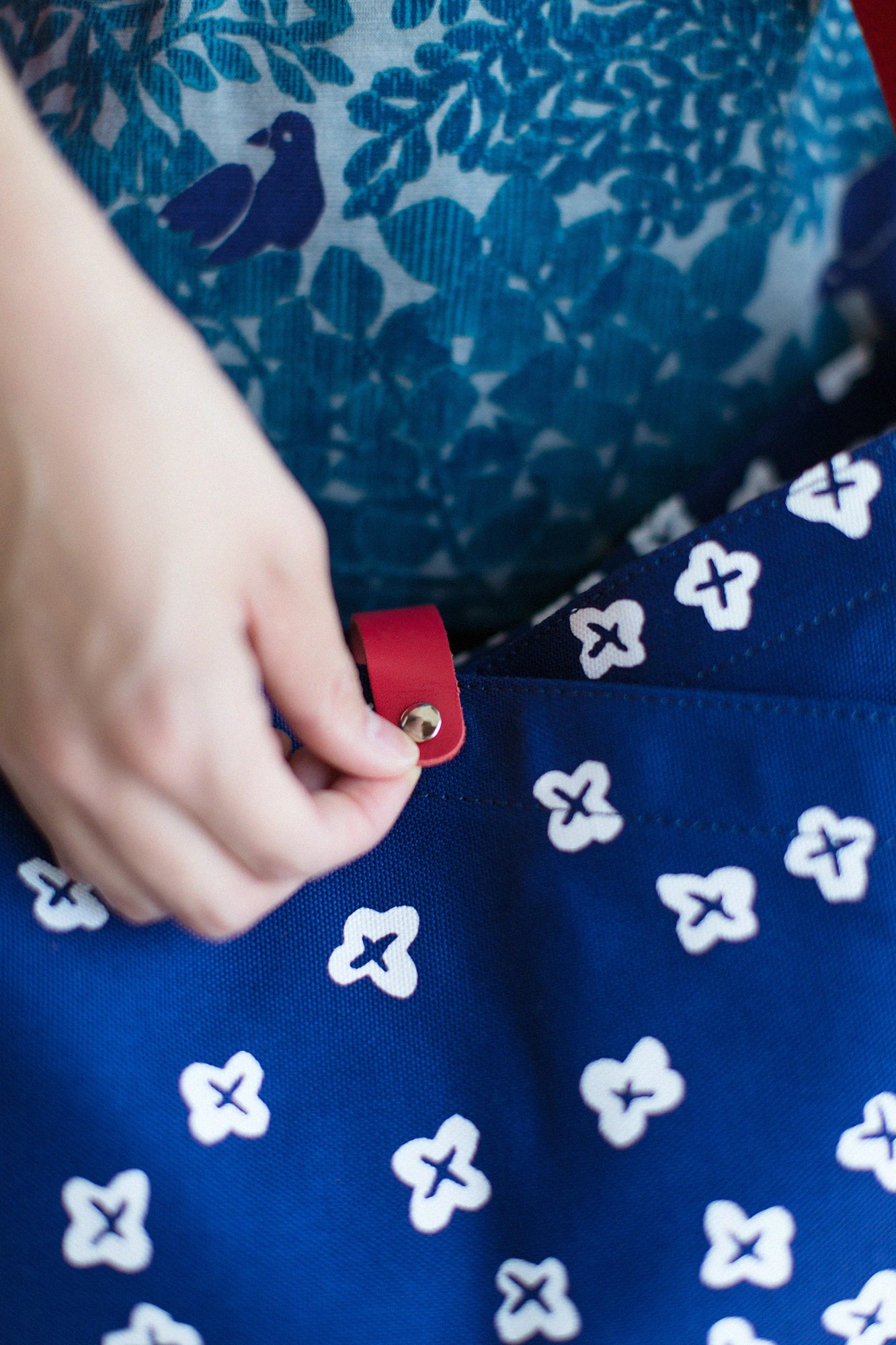 SOU・SOU×荒川益次郎商店 穏 尻張（おだやか しりばり）／小さな花