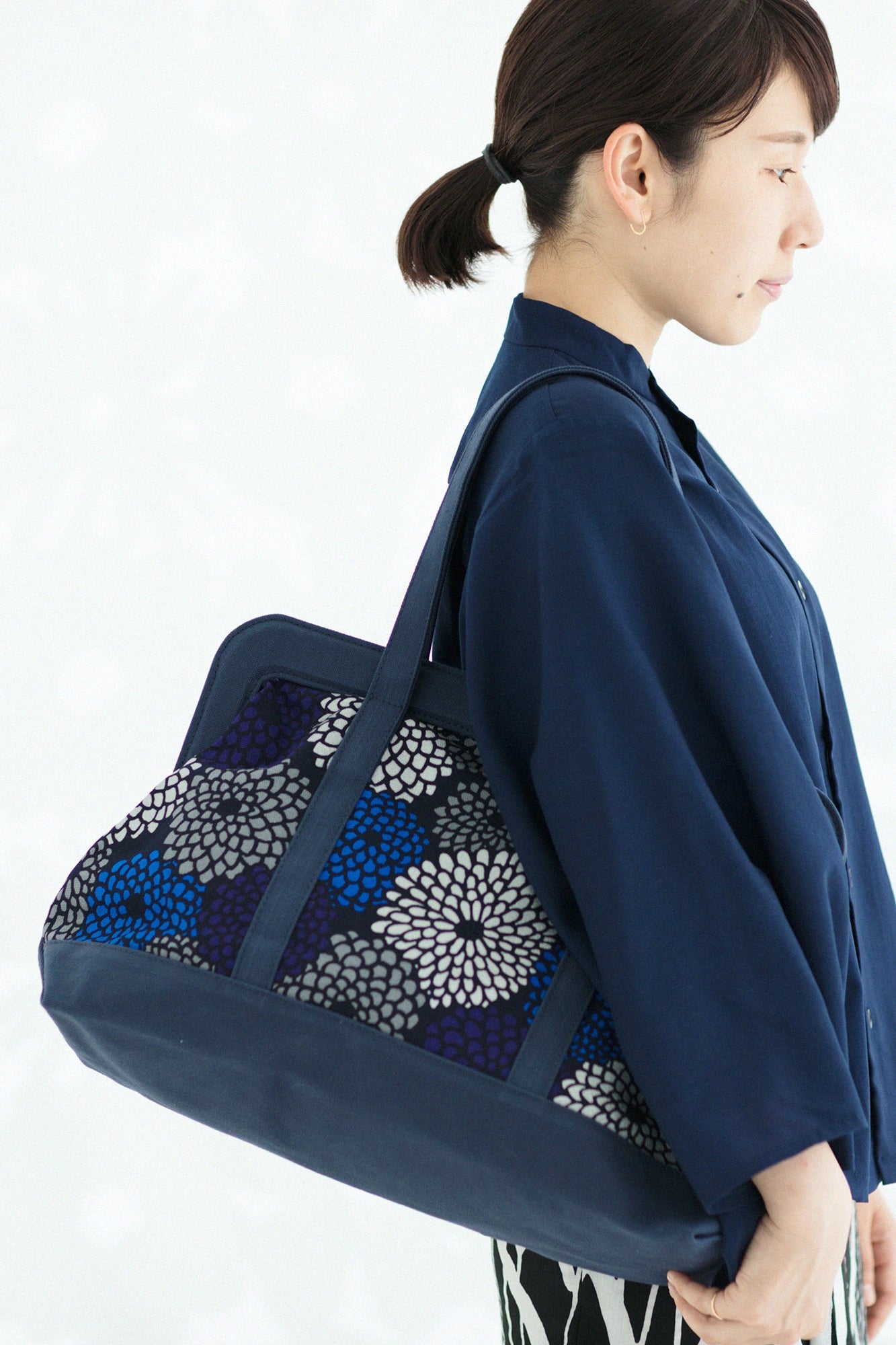 SOU・SOU×Y’SACCS トートガマ 大／菊づくし